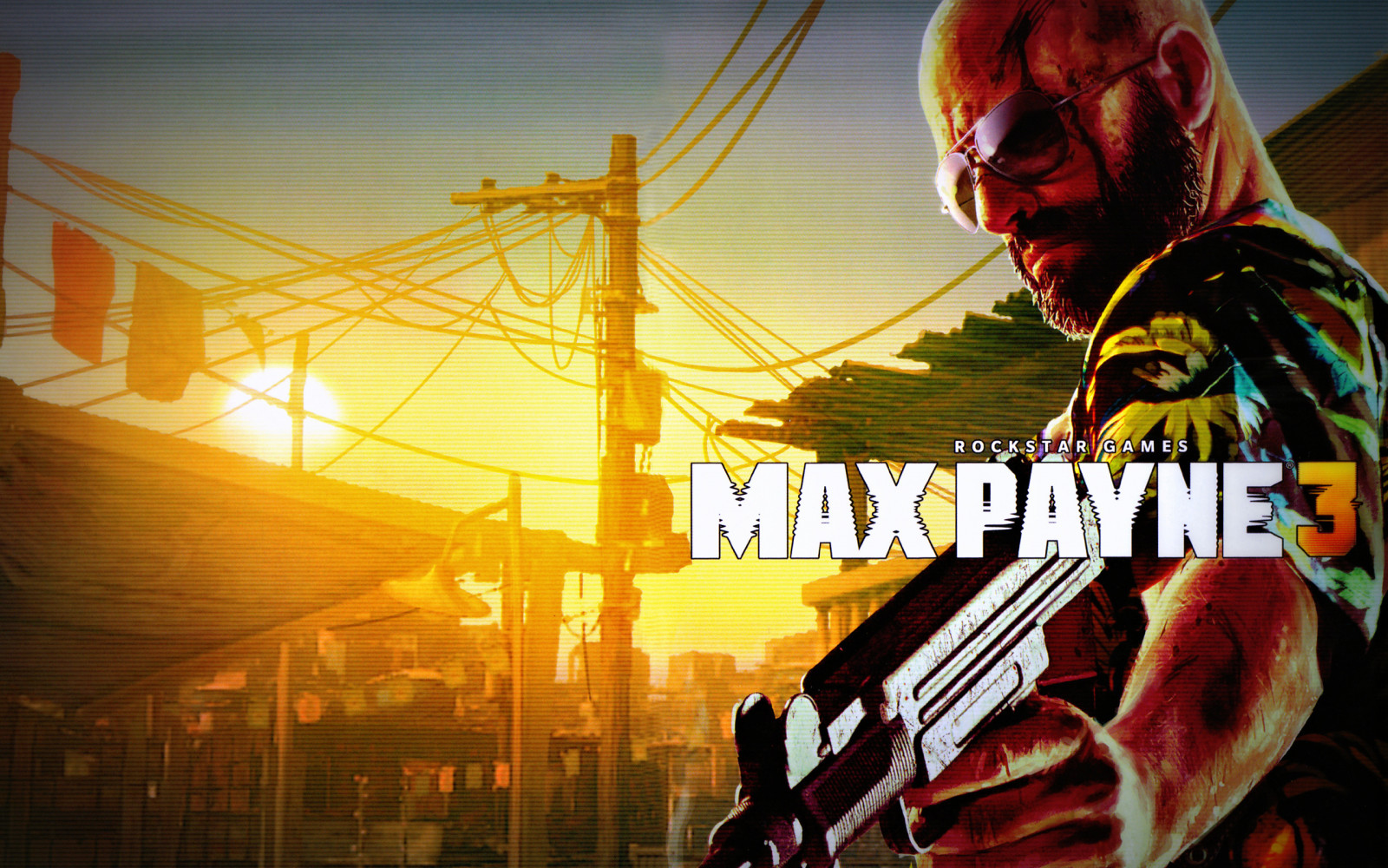 General 1600x1000 Max Payne Max Payne 3 weapon sunglasses video game art video game characters