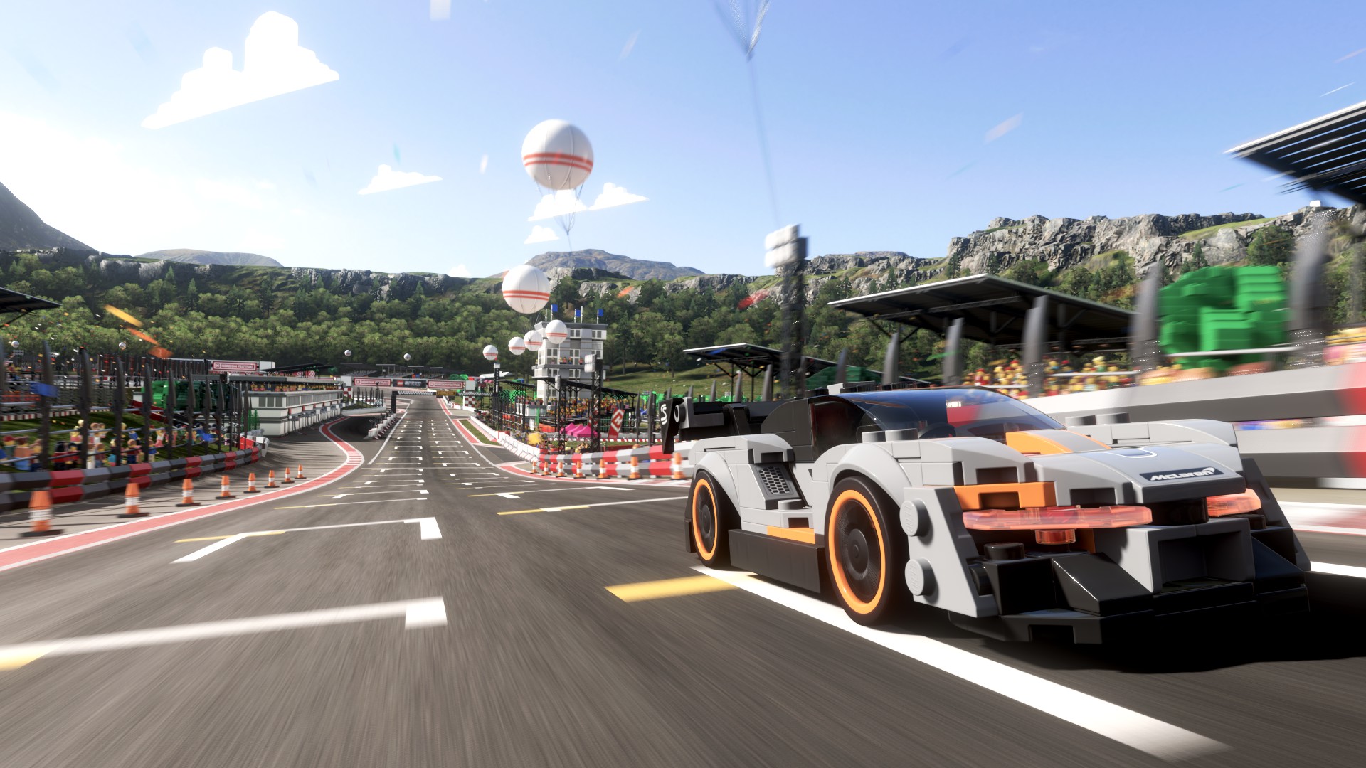 General 1920x1080 Forza Horizon 4 McLaren Senna LEGO LEGO Speed Champions video games car vehicle race tracks