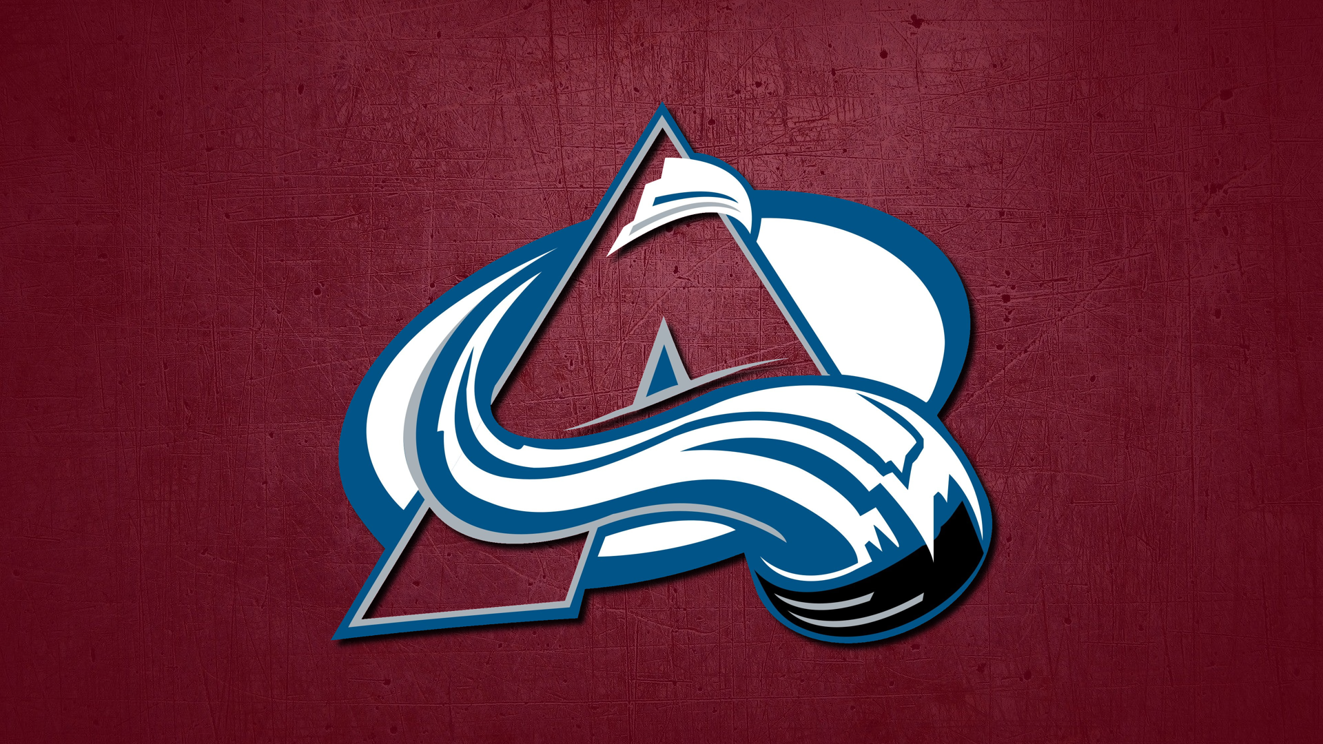 General 1920x1080 Colorado Avalanche NHL hockey logo simple background red background