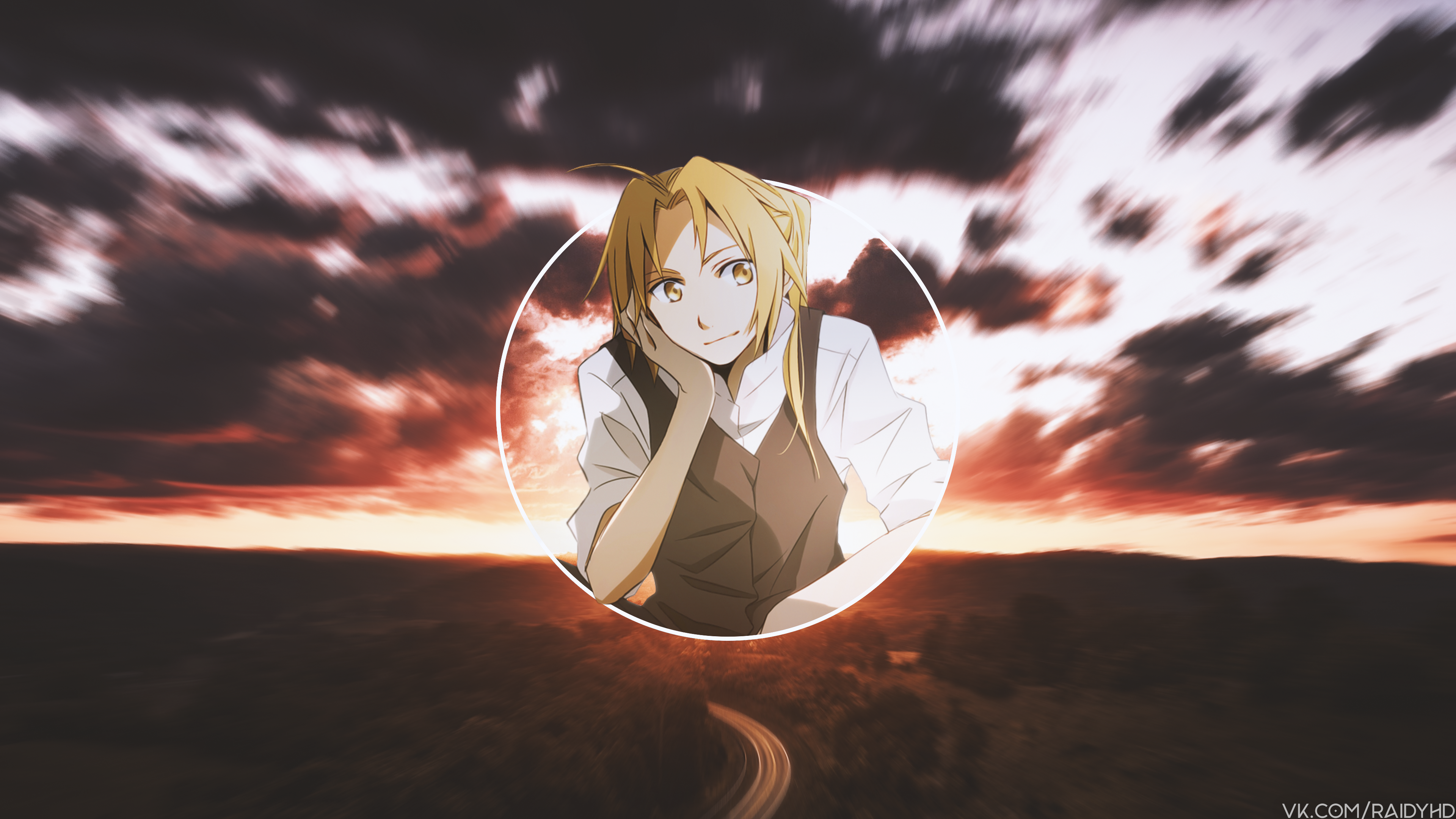 Anime 3840x2160 anime anime boys picture-in-picture Fullmetal Alchemist: Brotherhood Elric Edward
