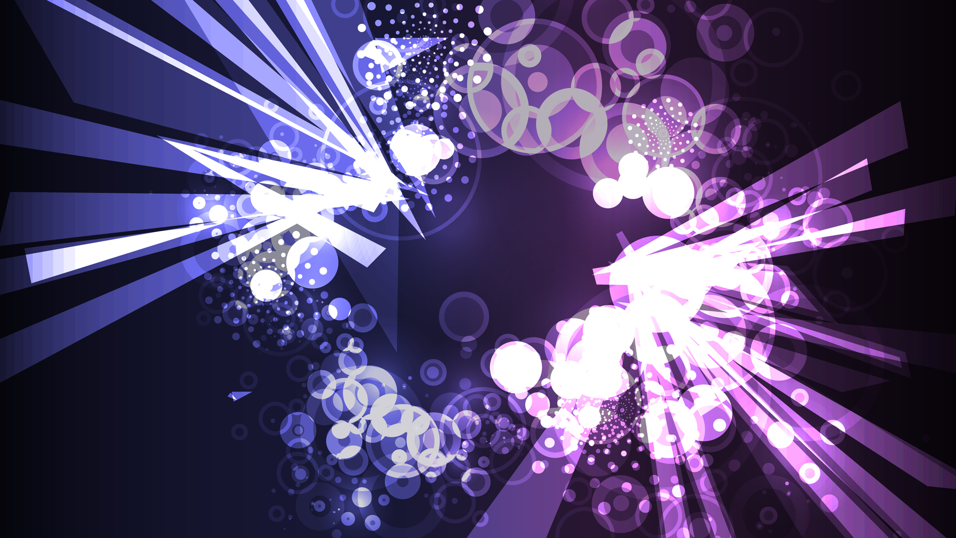 General 1920x1080 vector purple background abstract digital art shapes blue white purple