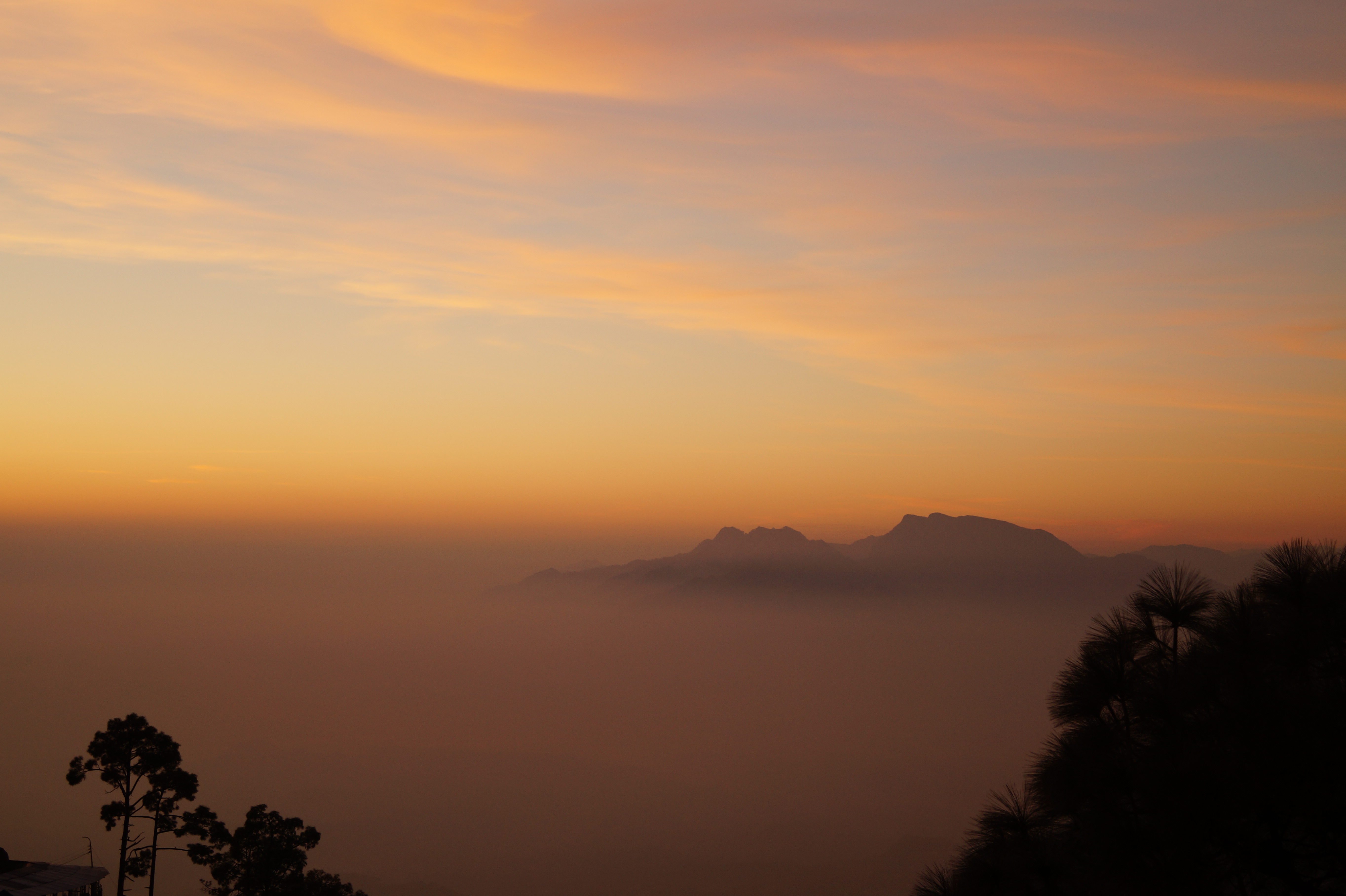 General 5456x3632 peace nature landscape mist sunrise silhouette