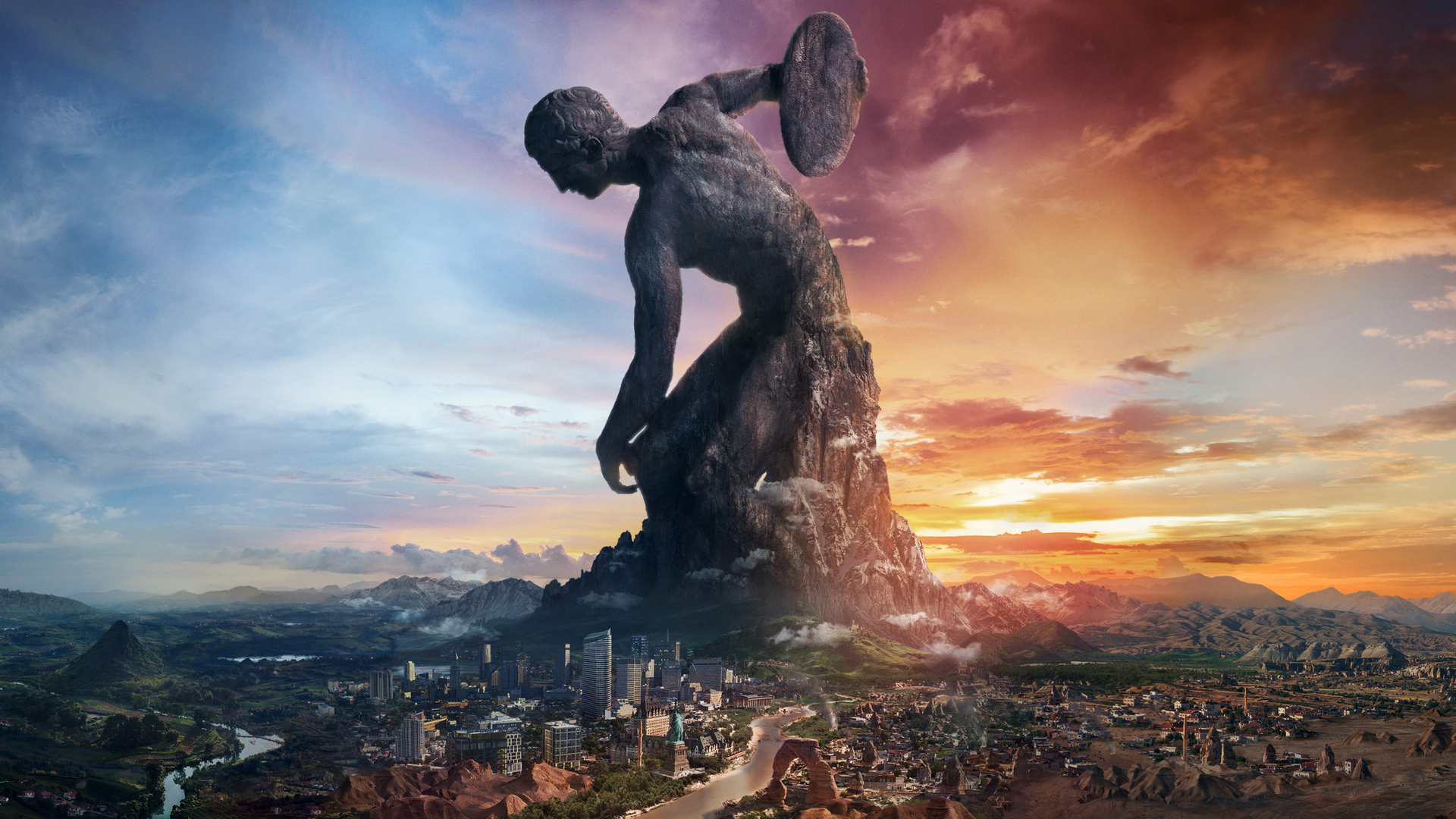 General 1920x1080 Sid Meier's Civilization VI strategy games PC gaming video game art