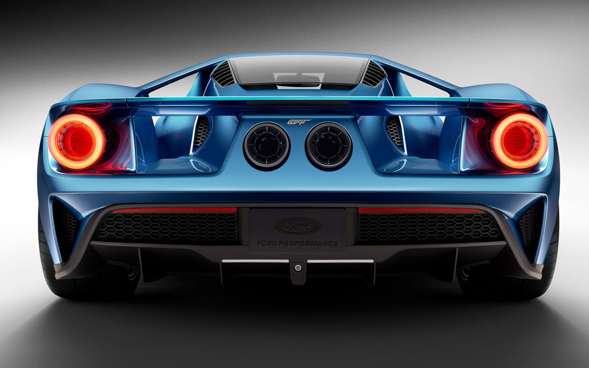 General 1920x1200 Ford GT car vehicle simple background Ford GT Mk II rear view supercars Ford American cars
