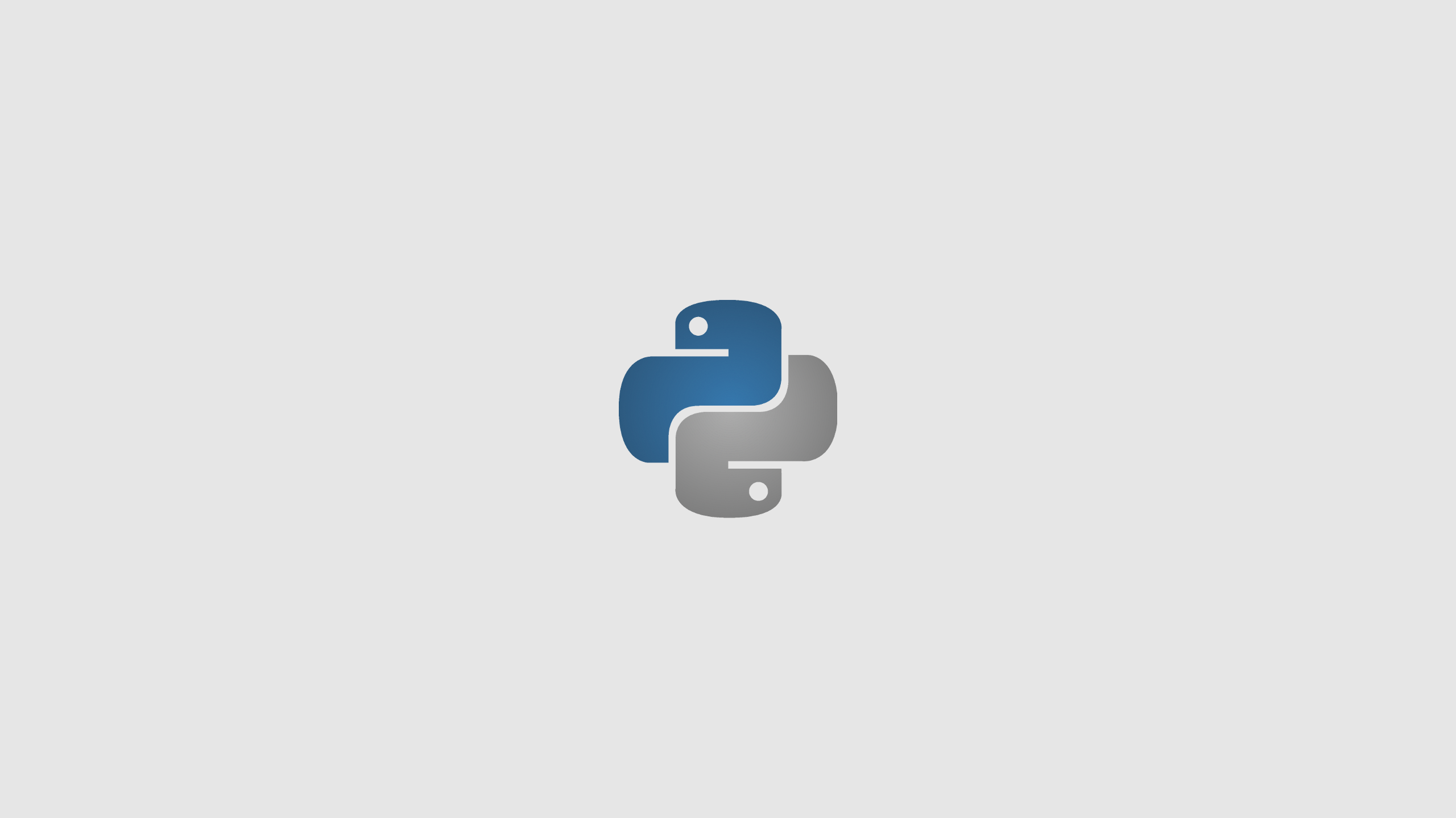 General 2560x1440 python programming minimalism white technology