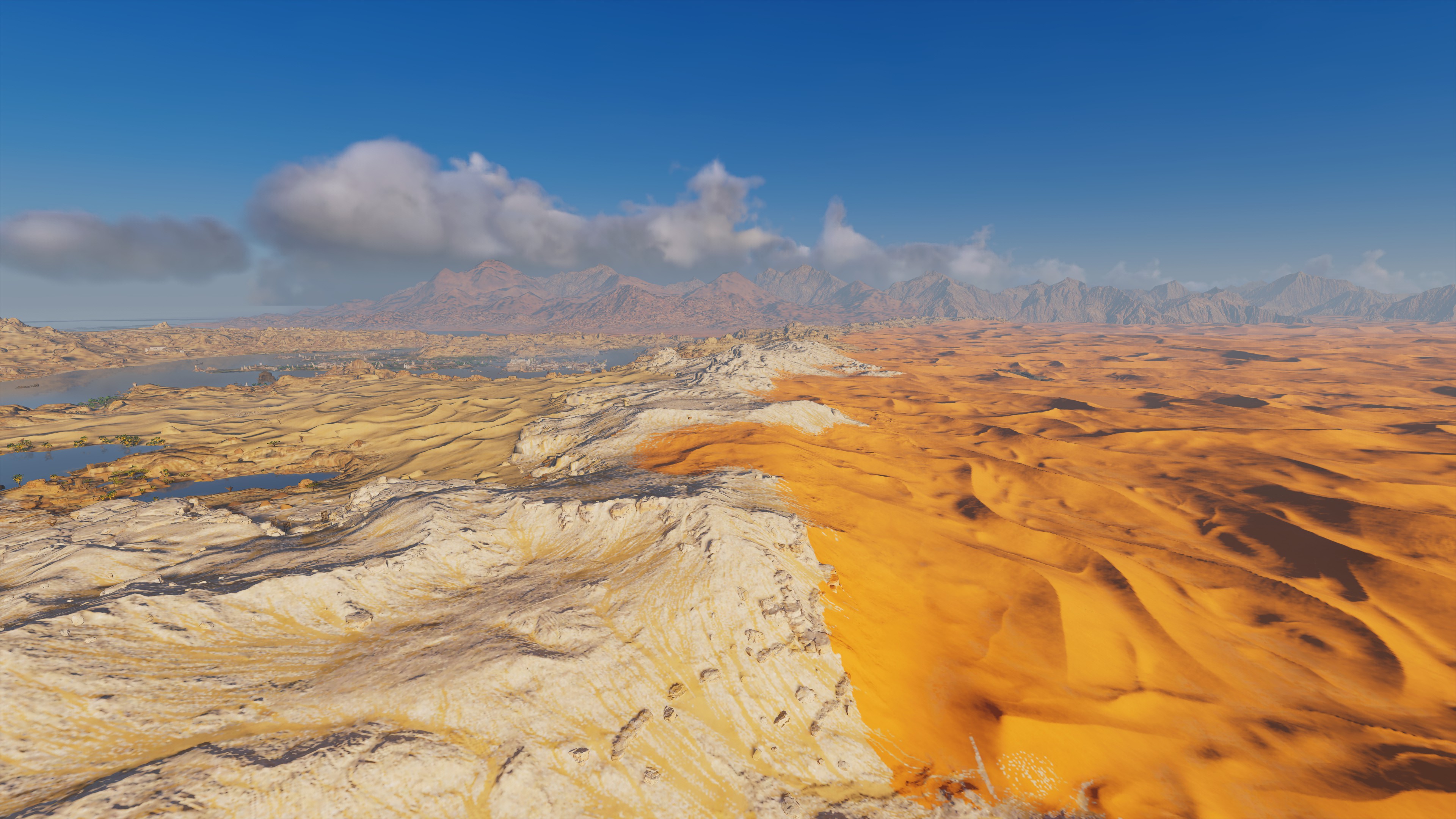 General 3840x2160 Assassin's Creed: Origins screen shot video game landscape Egypt Ubisoft