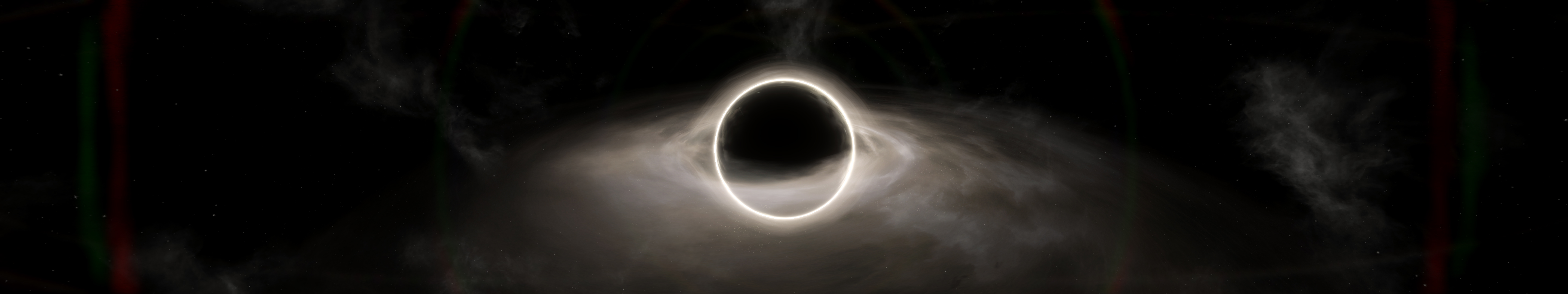 General 5760x1080 stellaris black holes multiple display space art space digital art