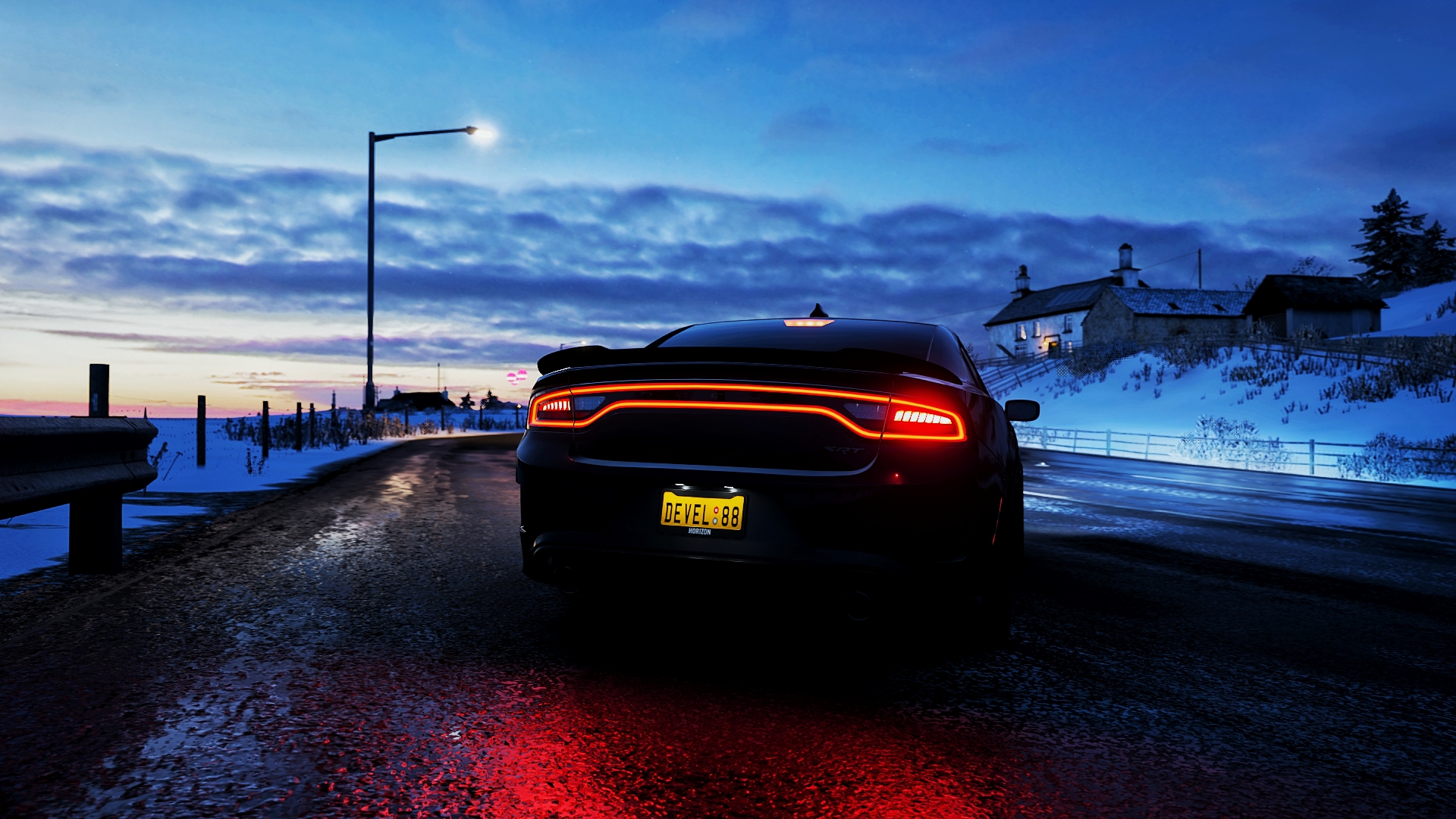 General 1920x1080 Dodge Dodge Charger hellcat Brembo Forza Horizon 4 car SRT Fortune Island video games