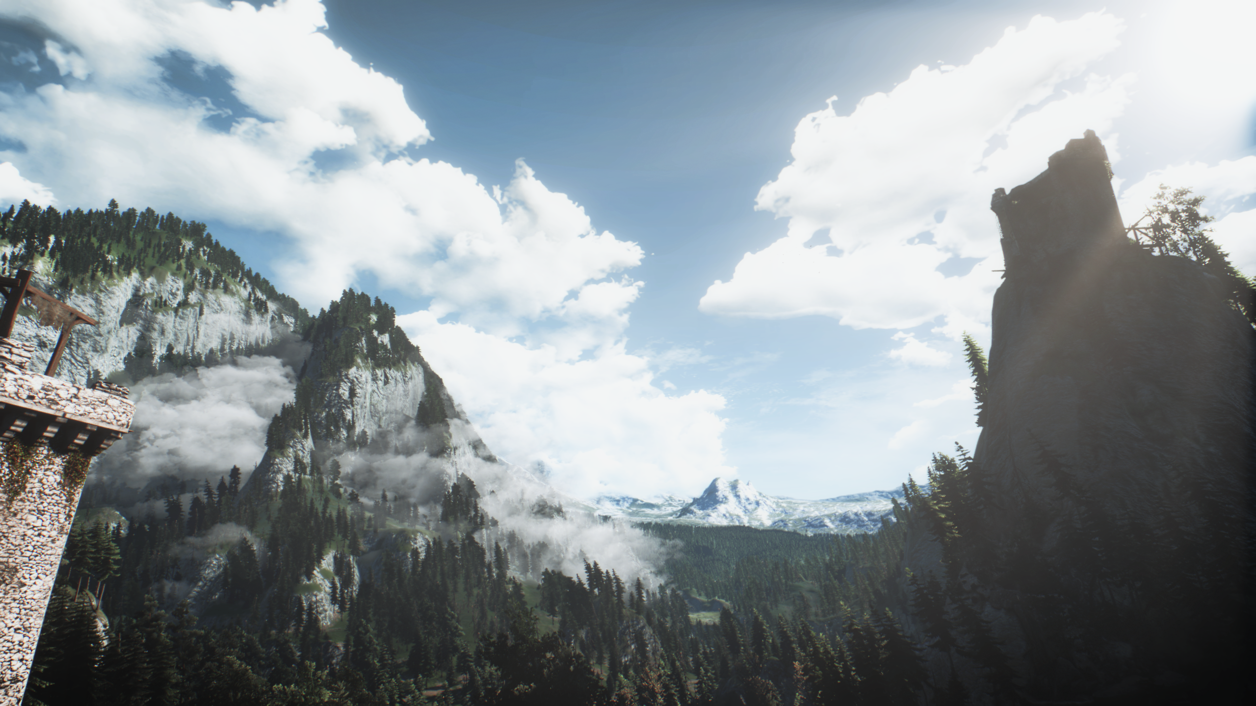General 2560x1440 The Witcher The Witcher 3: Wild Hunt Kaer Morhen CD Projekt RED
