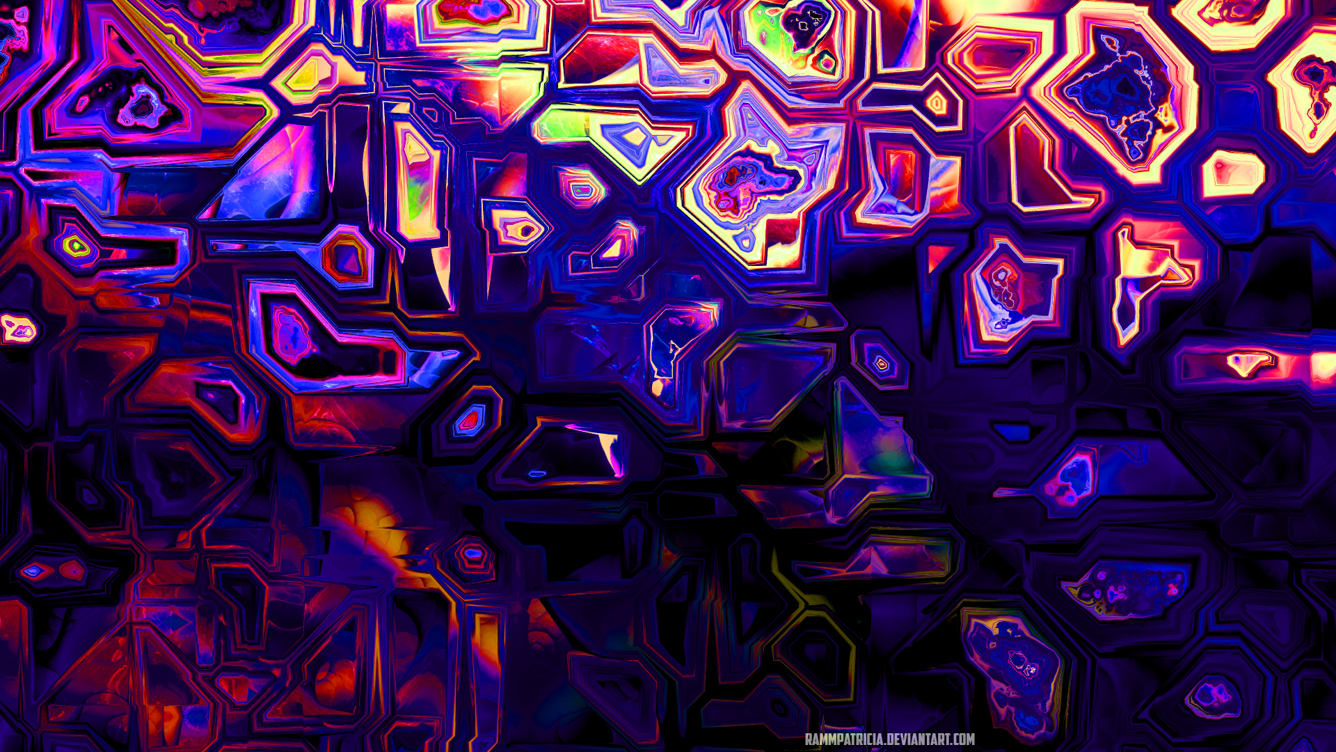 General 1920x1080 abstract colorful digital art RammPatricia