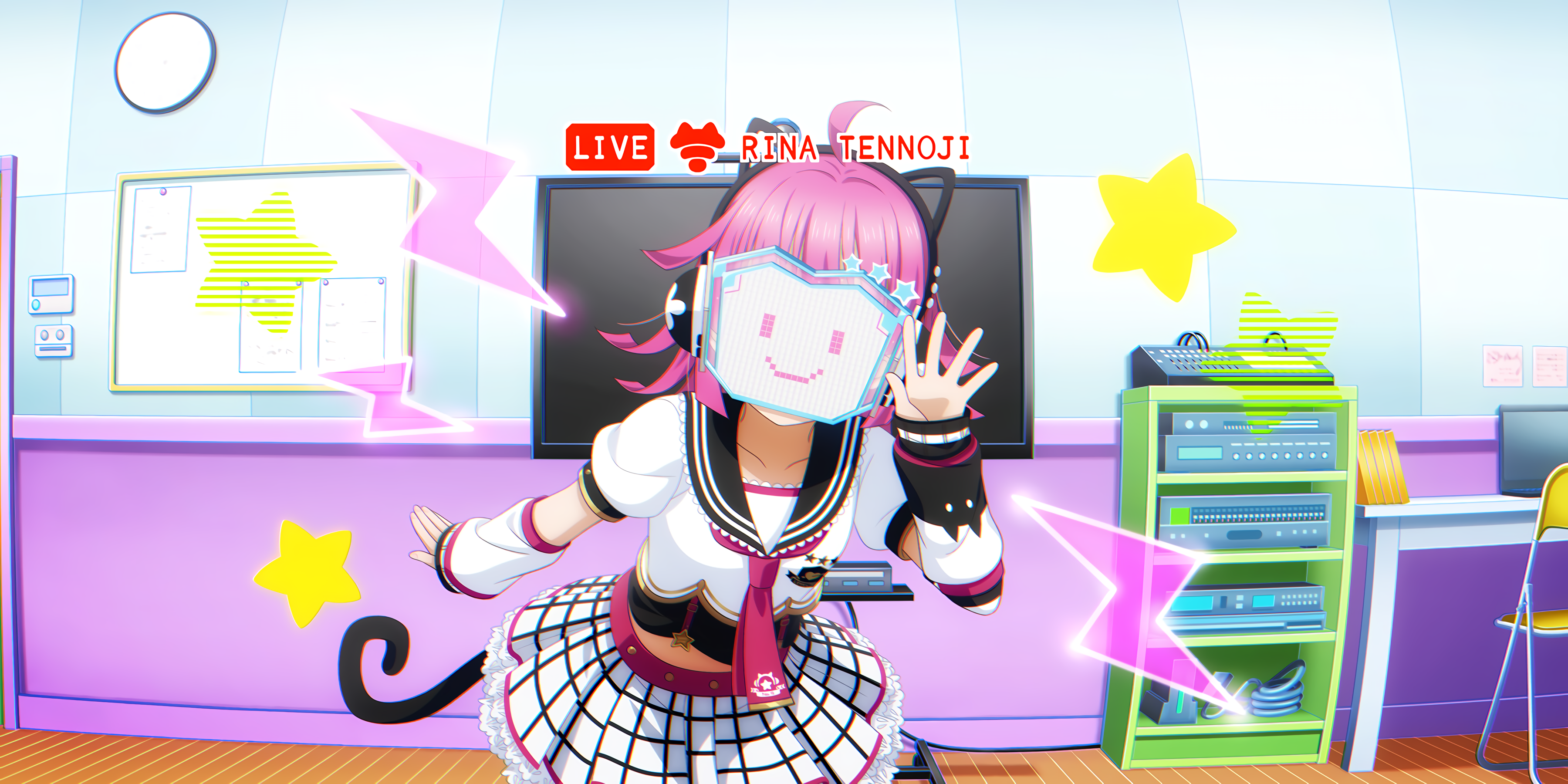Anime 3600x1800 Love Live! Love Live! Nijigasaki High School Idol Club Rina Tennoji
