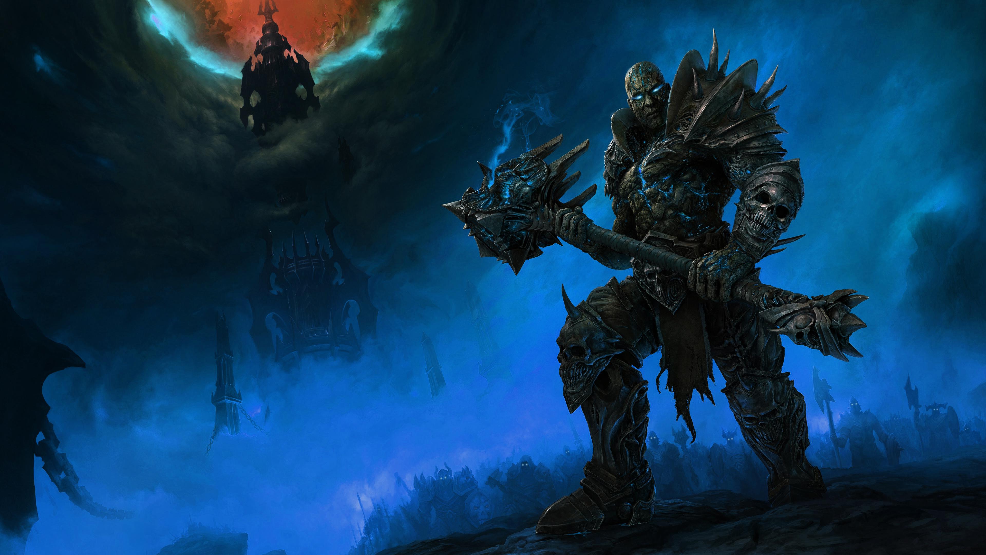 General 3840x2160 World of Warcraft Bolvar Fordragon Lich King Blizzard Entertainment video games video game characters