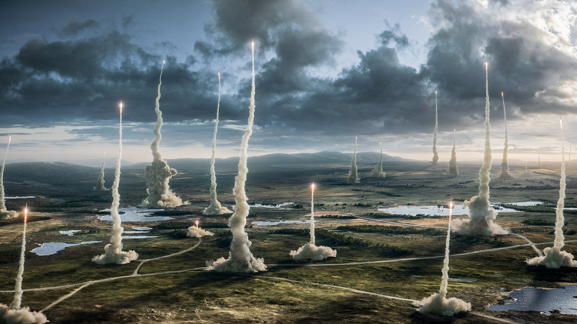 General 1920x1080 x-men: apocalypse landscape rocket movies movie scenes