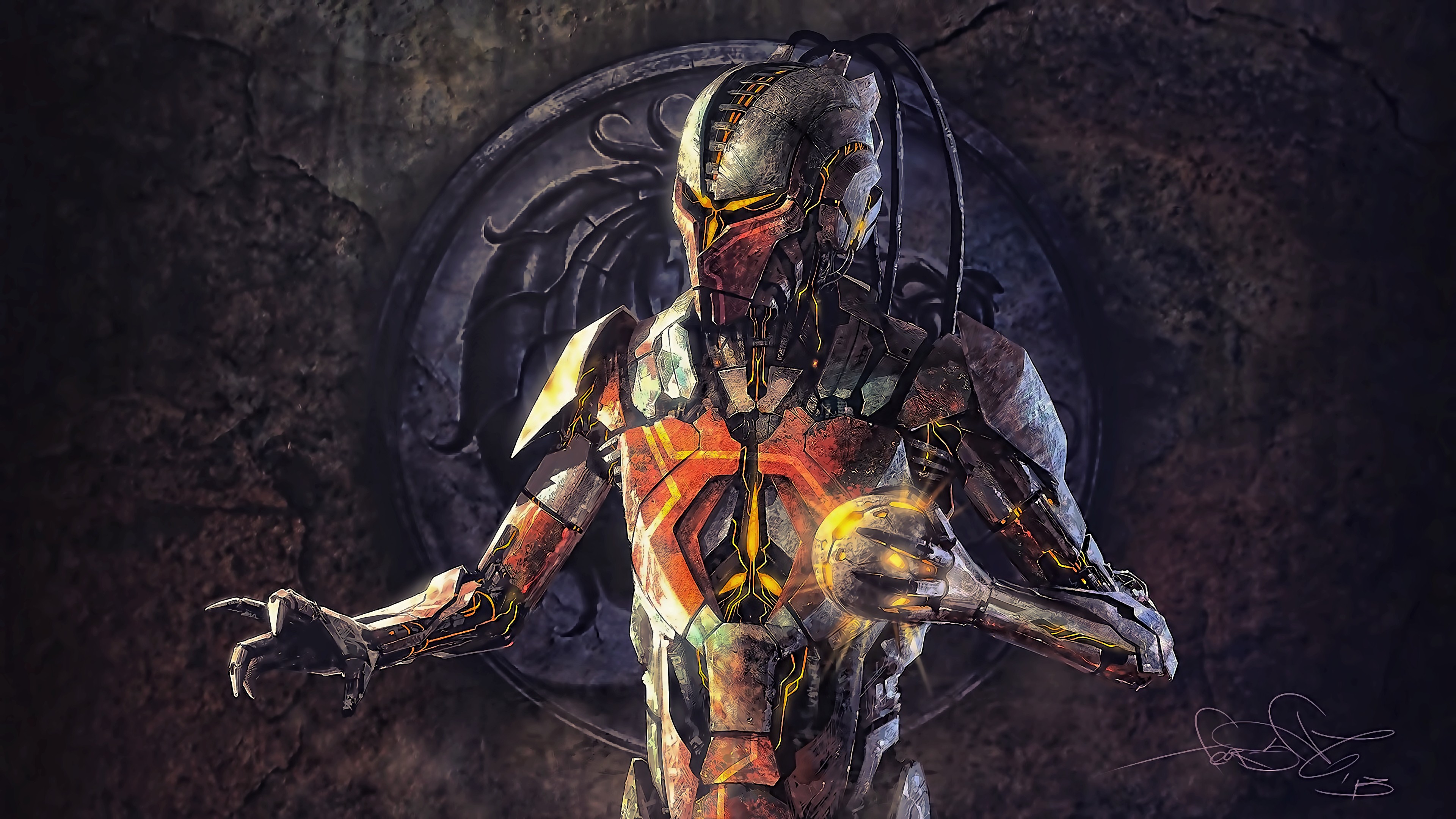 General 3840x2160 Mortal Kombat video game art video games video game characters video game warriors