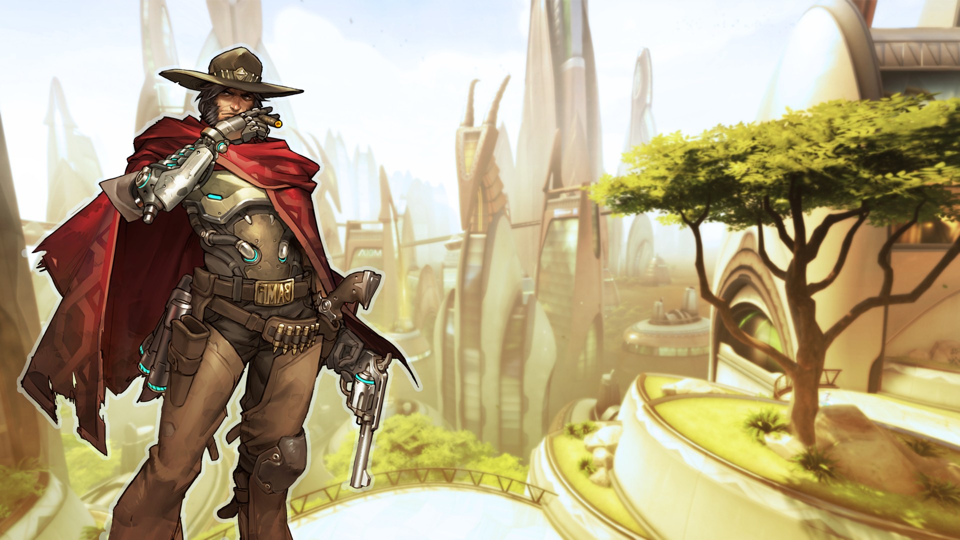 General 1920x1080 Blizzard Entertainment Overwatch video games livewirehd (Author) McCree (Overwatch) PC gaming video game men video game characters