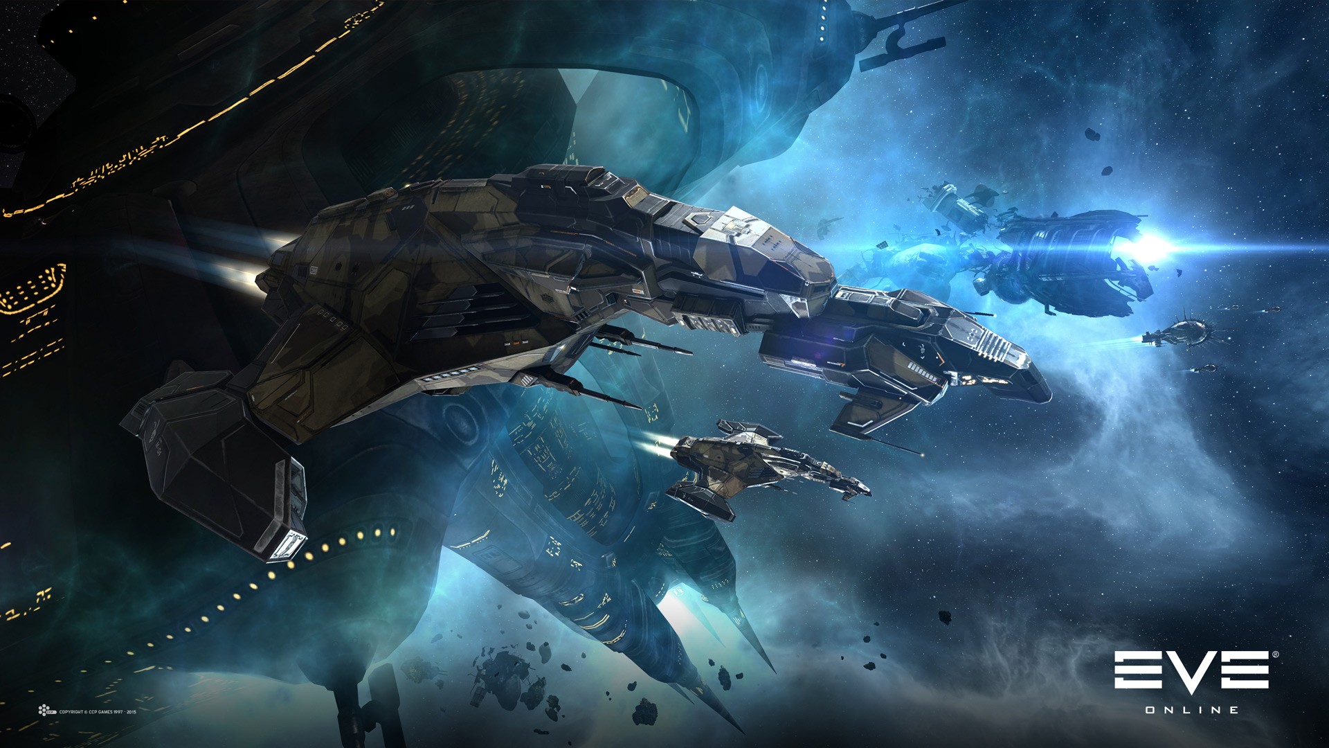 General 1920x1080 EVE Online PC gaming science fiction spaceship vehicle