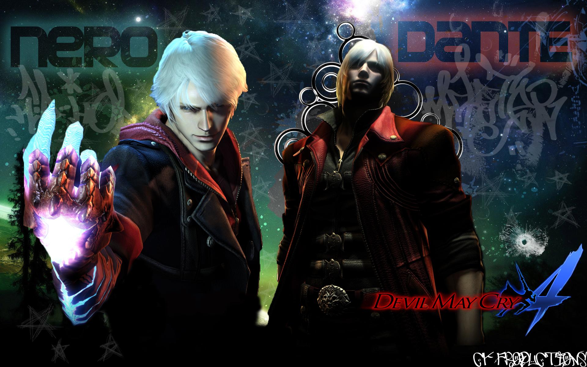 General 1920x1200 Devil May Cry Dante (Devil May Cry) Devil May Cry 4 anime Nero (Devil May Cry)