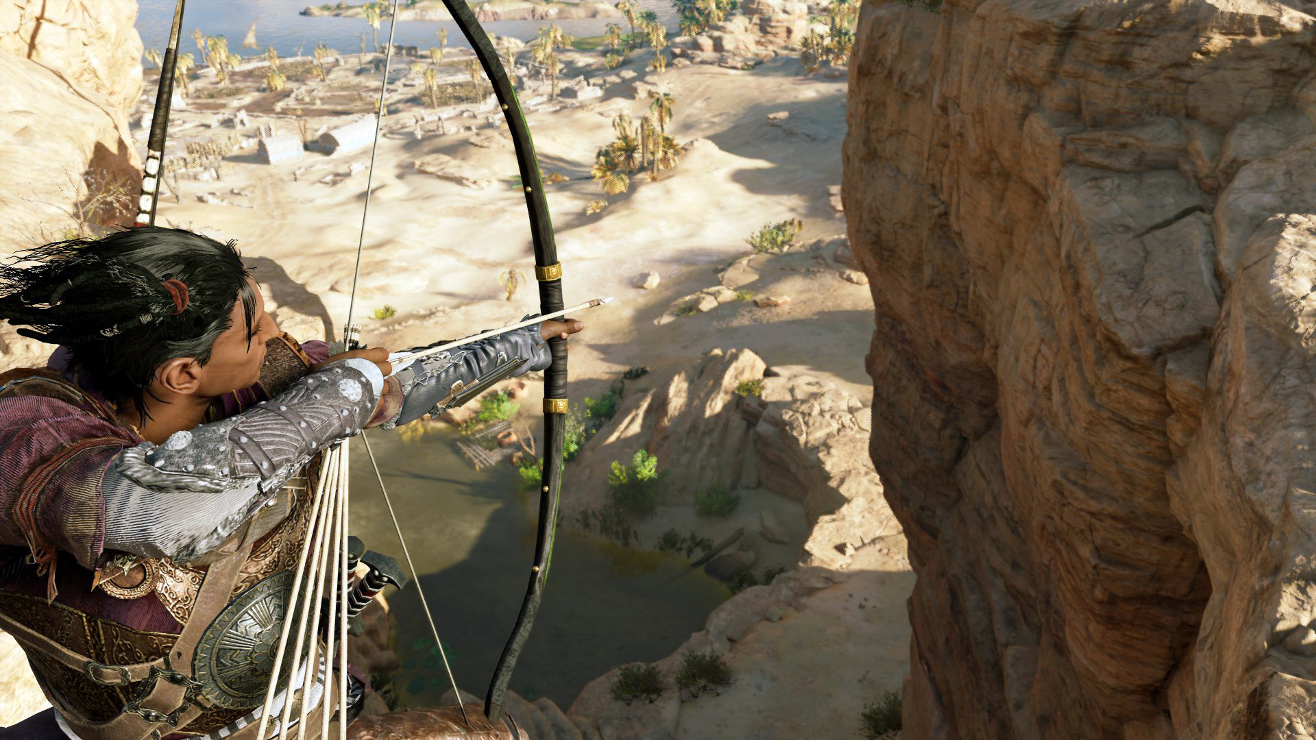 General 1920x1080 Assassin's Creed Assassin's Creed: Origins video games Bayek Egypt Ubisoft game photography bow and arrow video game characters