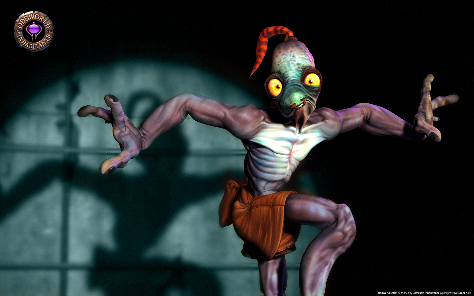 General 1920x1200 Oddworld: Abe's Oddysee video games Oddworld video game characters 2008 (Year)