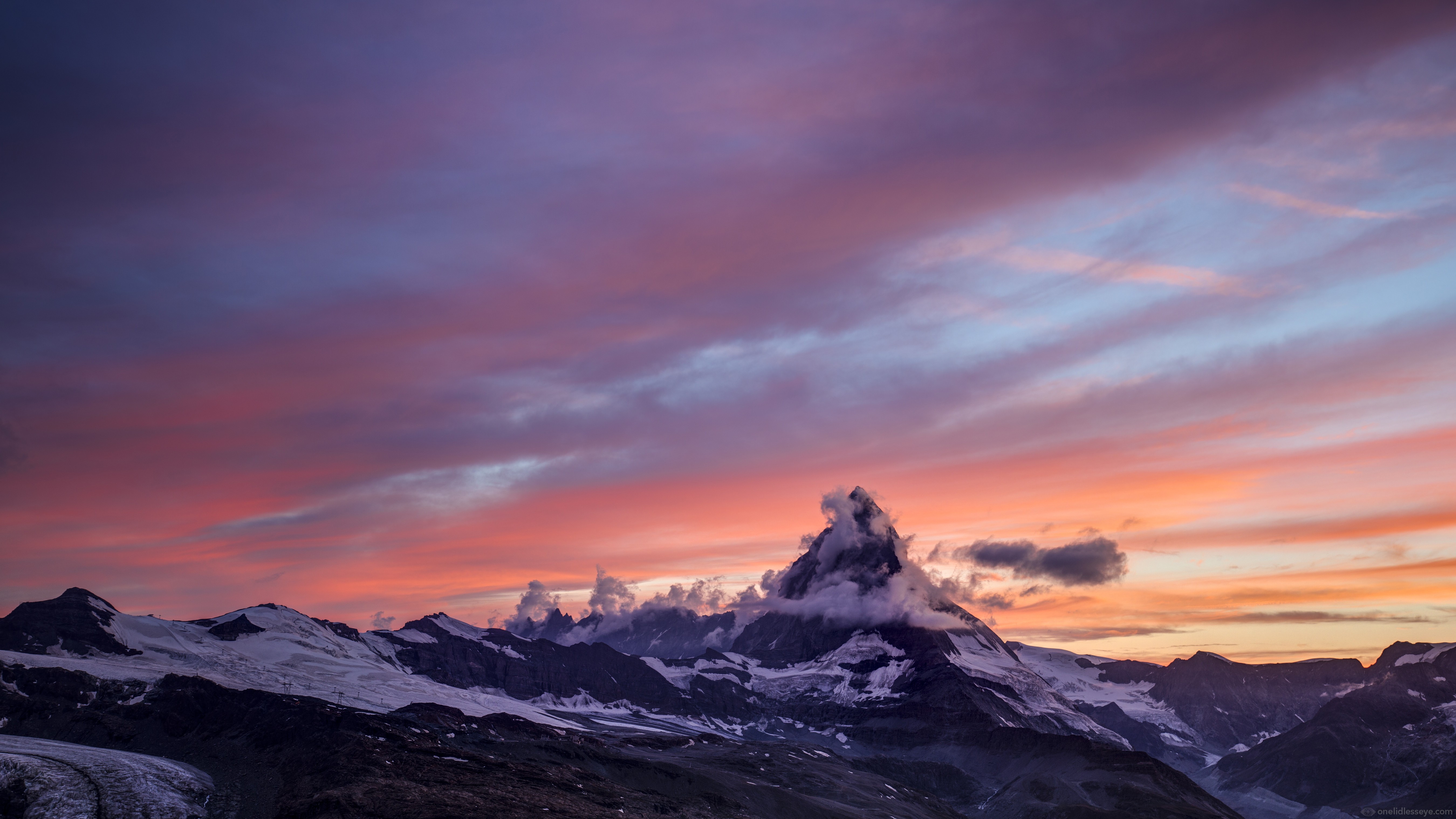 General 5399x3037 nature mountains Matterhorn sunset landscape