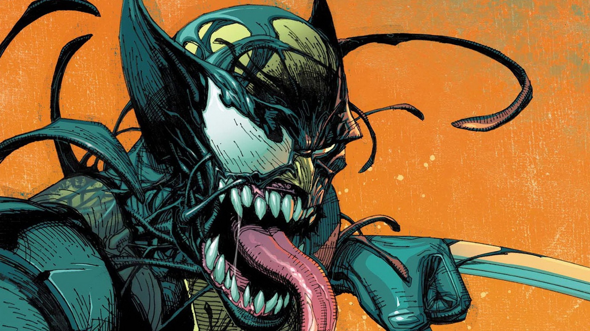 General 1920x1080 Marvel Comics Venom Wolverine