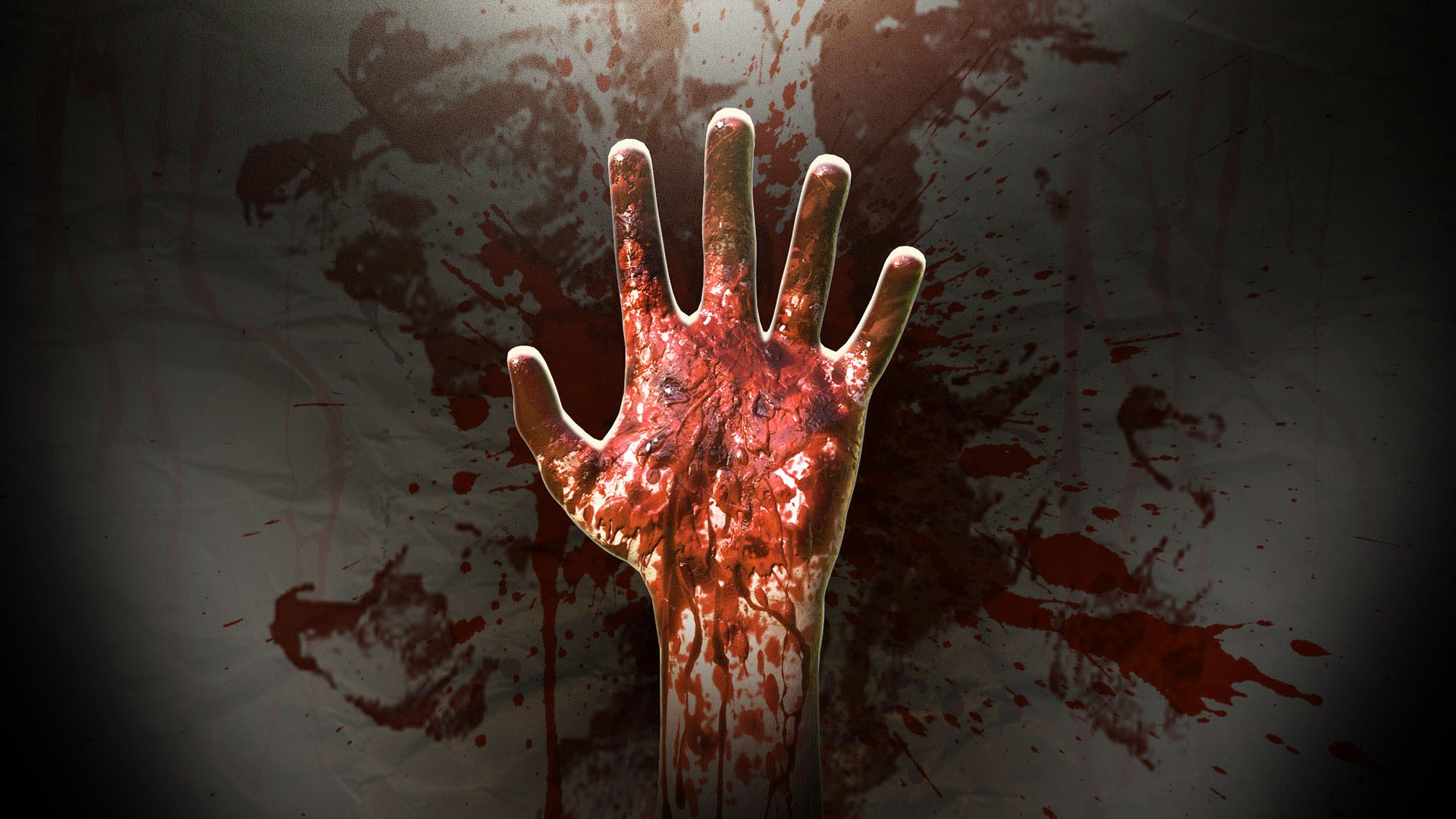 General 1920x1080 artwork video games blood gore hands horror