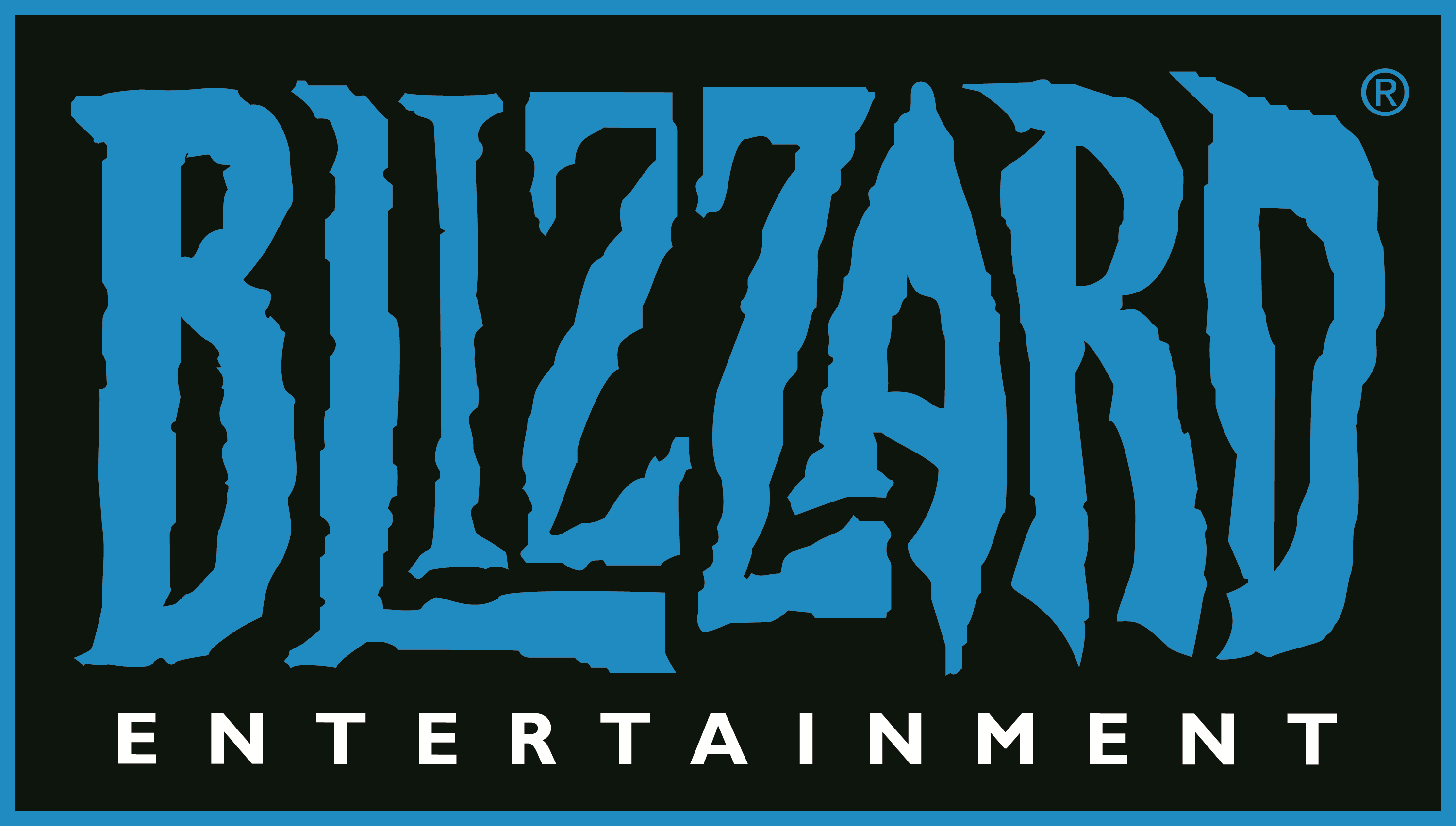 General 3000x1703 Blizzard Entertainment video games blue logo PC gaming