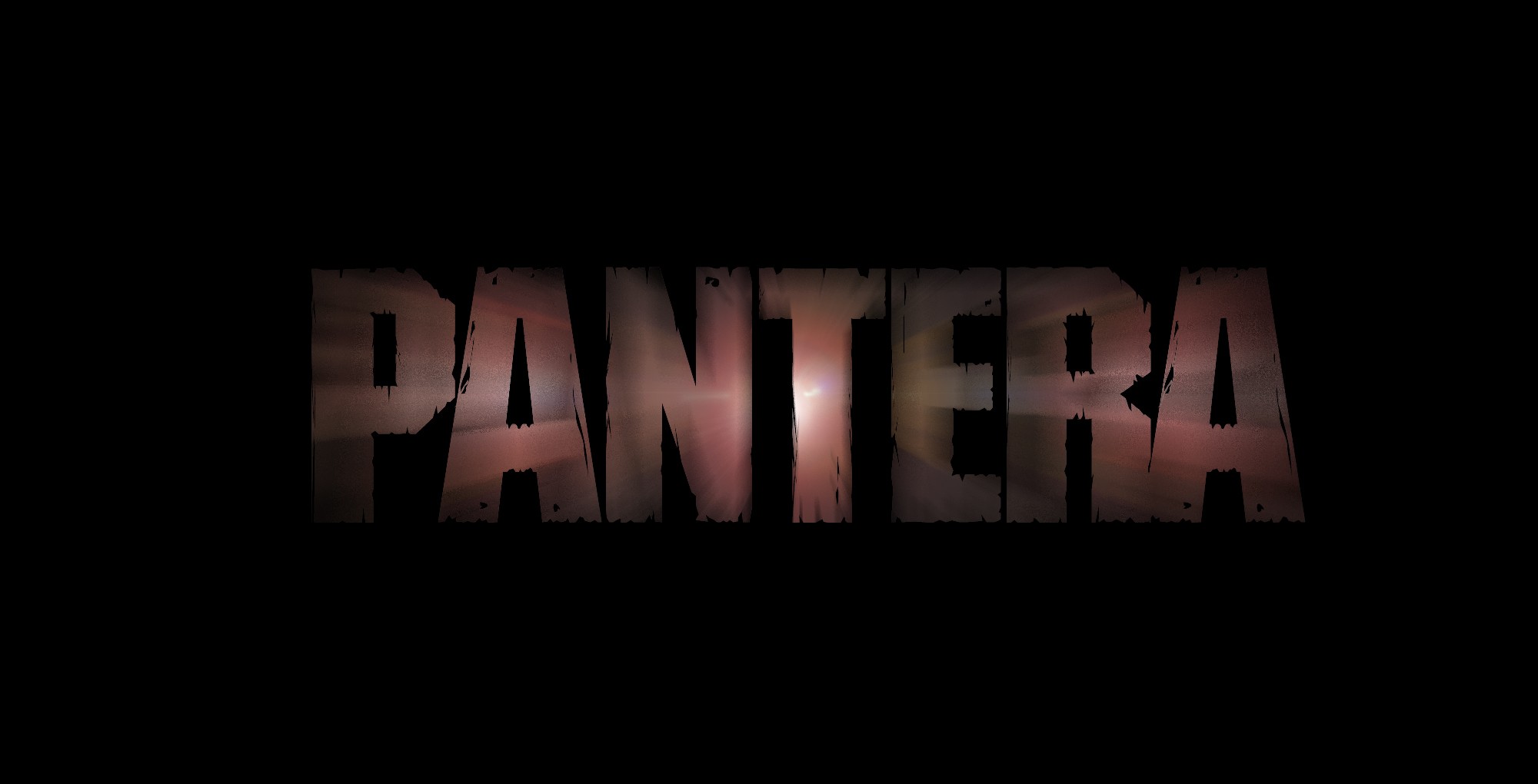 General 2000x1020 music Pantera band logo groove metal rock bands rock music metal music simple background typography black background