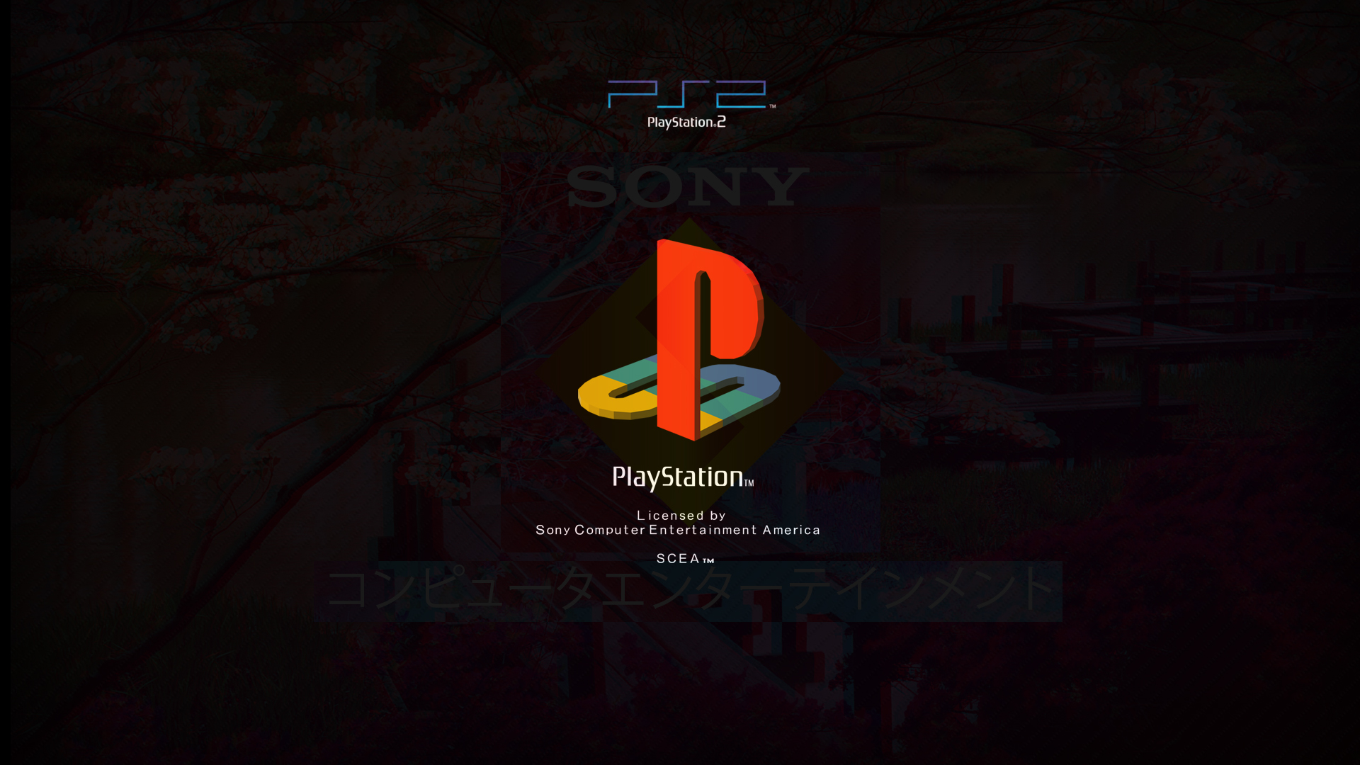 General 1920x1080 Sony vaporwave digital art video games logo PlayStation PlayStation 2 consoles