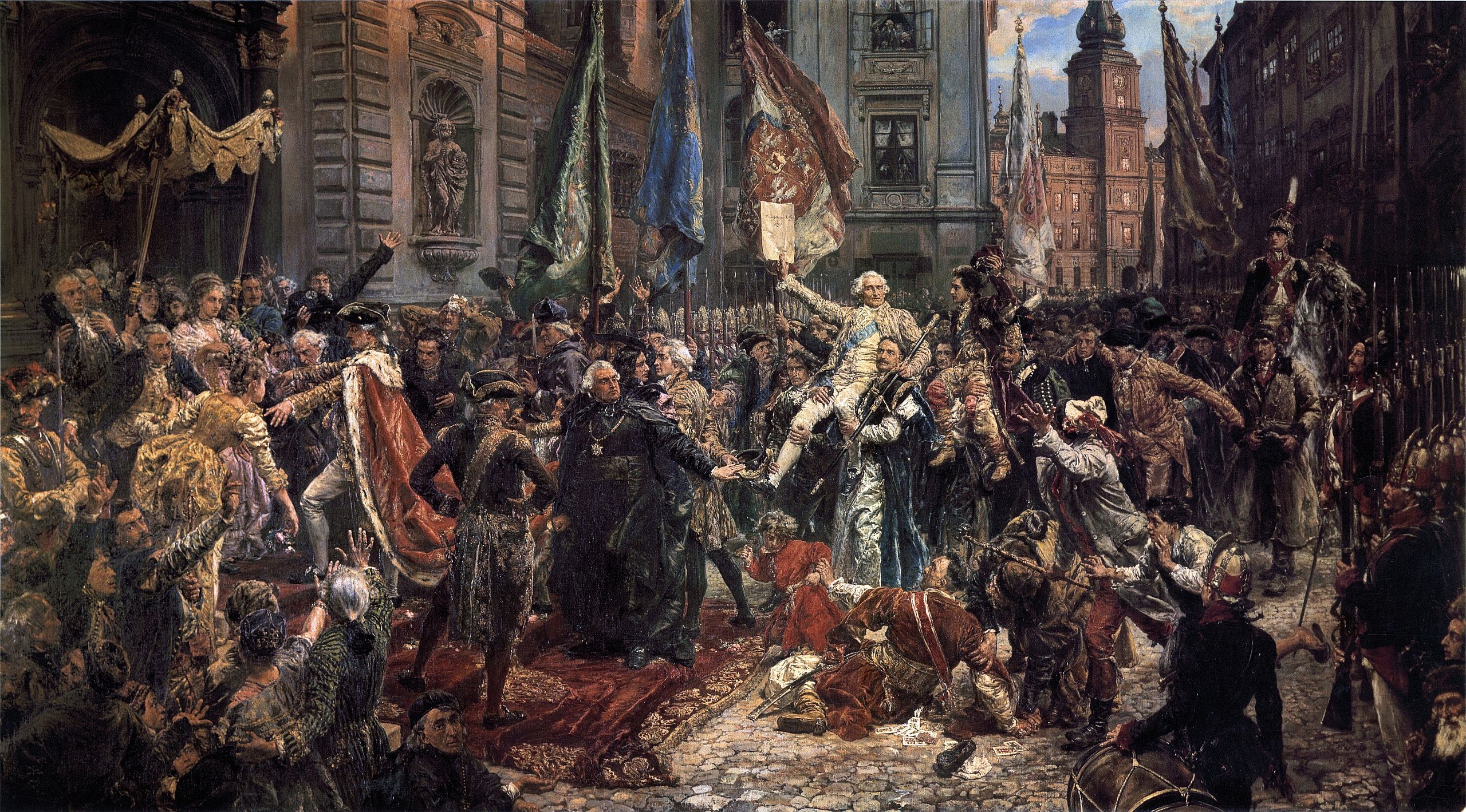 General 2560x1419 Jan Matejko history classic art Poland Warsaw Constitution of 3 May 1791