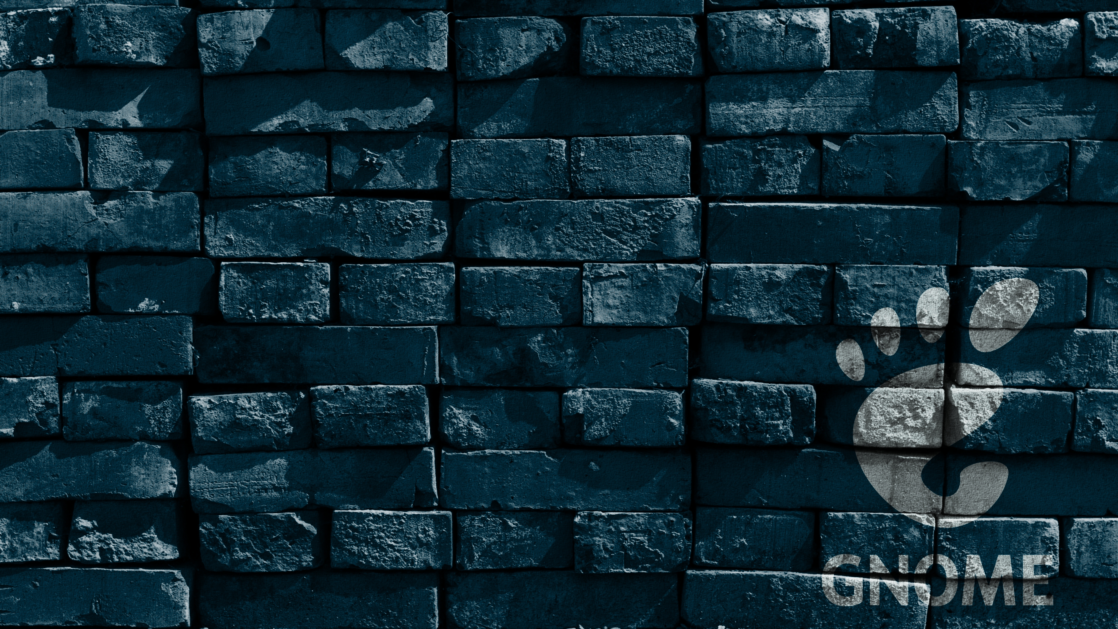 General 3840x2160 GNOME Linux wall bricks operating system