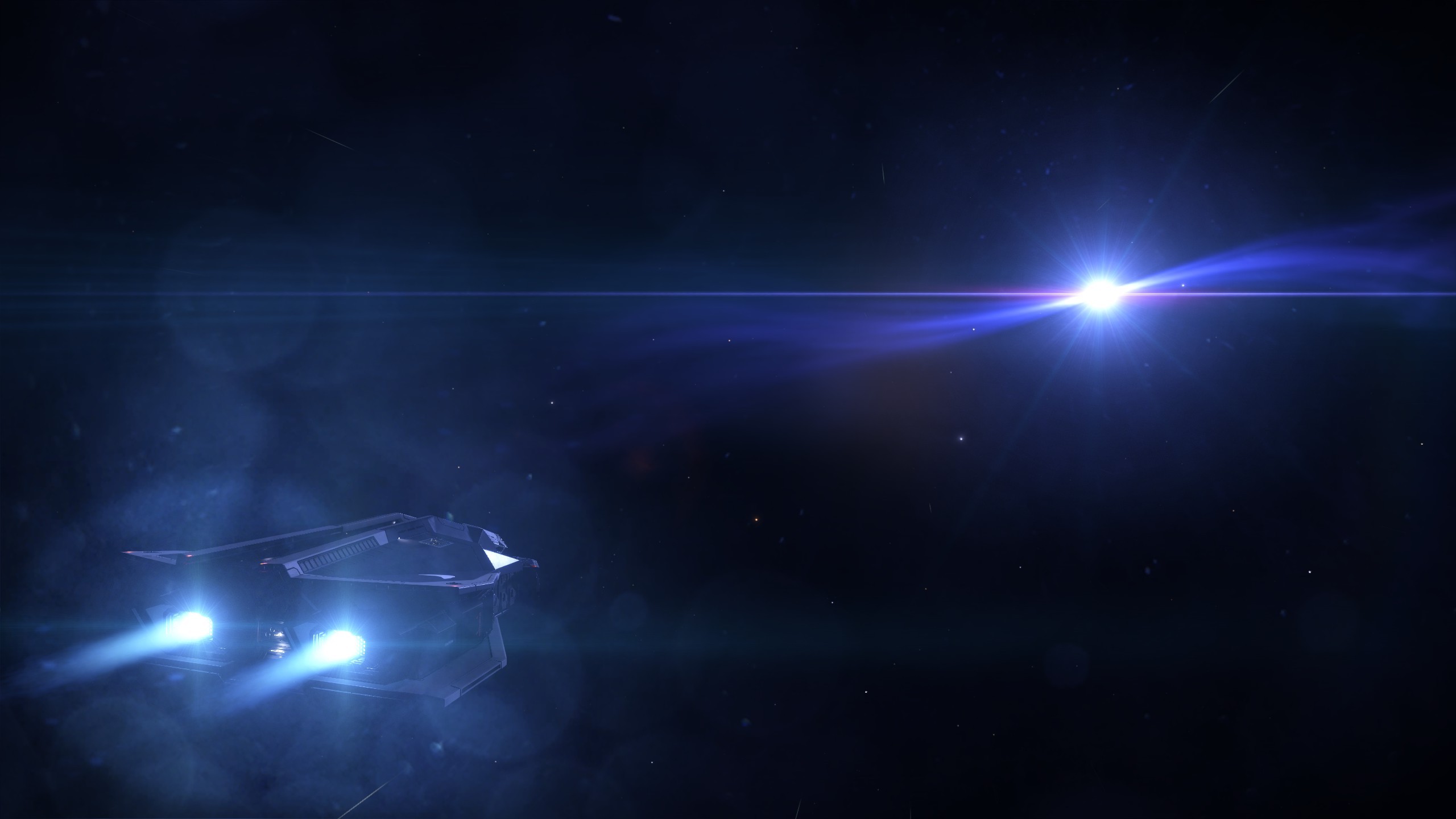General 2560x1440 Elite: Dangerous Vulture (spaceship) White Dwarf space science fiction PC gaming screen shot