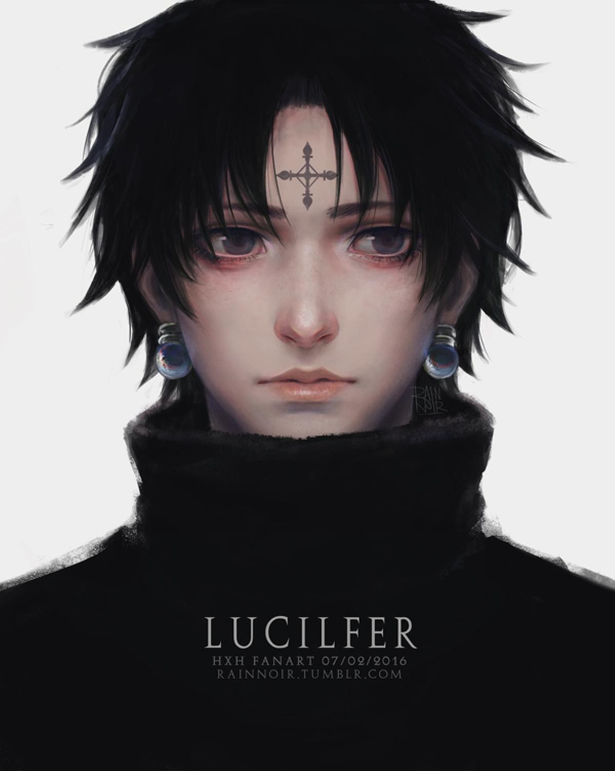 Anime 1200x1504 Chrollo Lucifer Hunter x Hunter realistic fan art portrait display