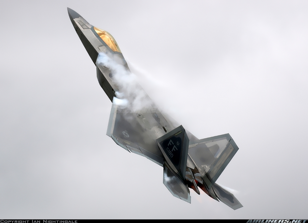 General 1283x930 US Air Force F-22 Raptor military aircraft military vehicle aircraft vehicle condensation watermarked jet fighter American aircraft Lockheed Martin