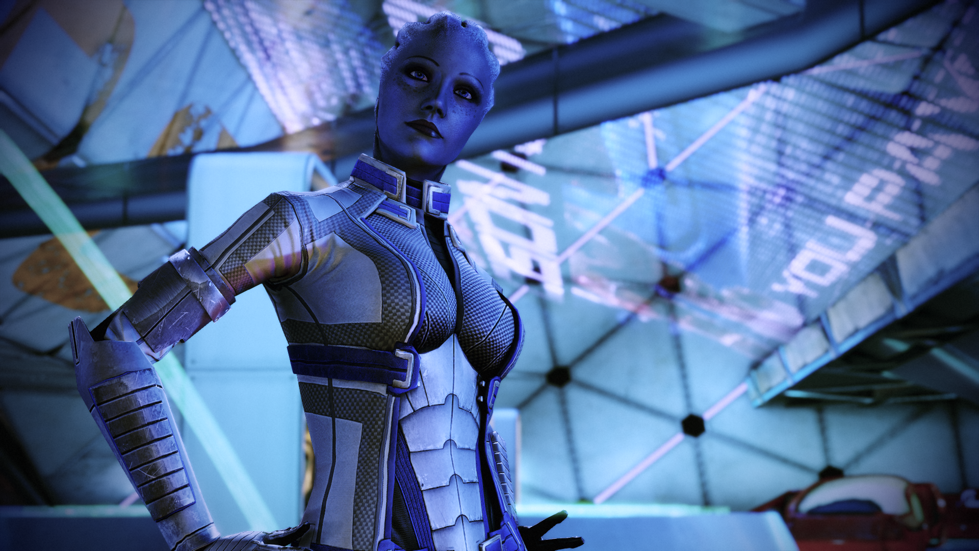 General 1920x1080 Mass Effect: Legendary Edition Dr. Liara T'Soni CGI video games women screen shot uniform video game characters