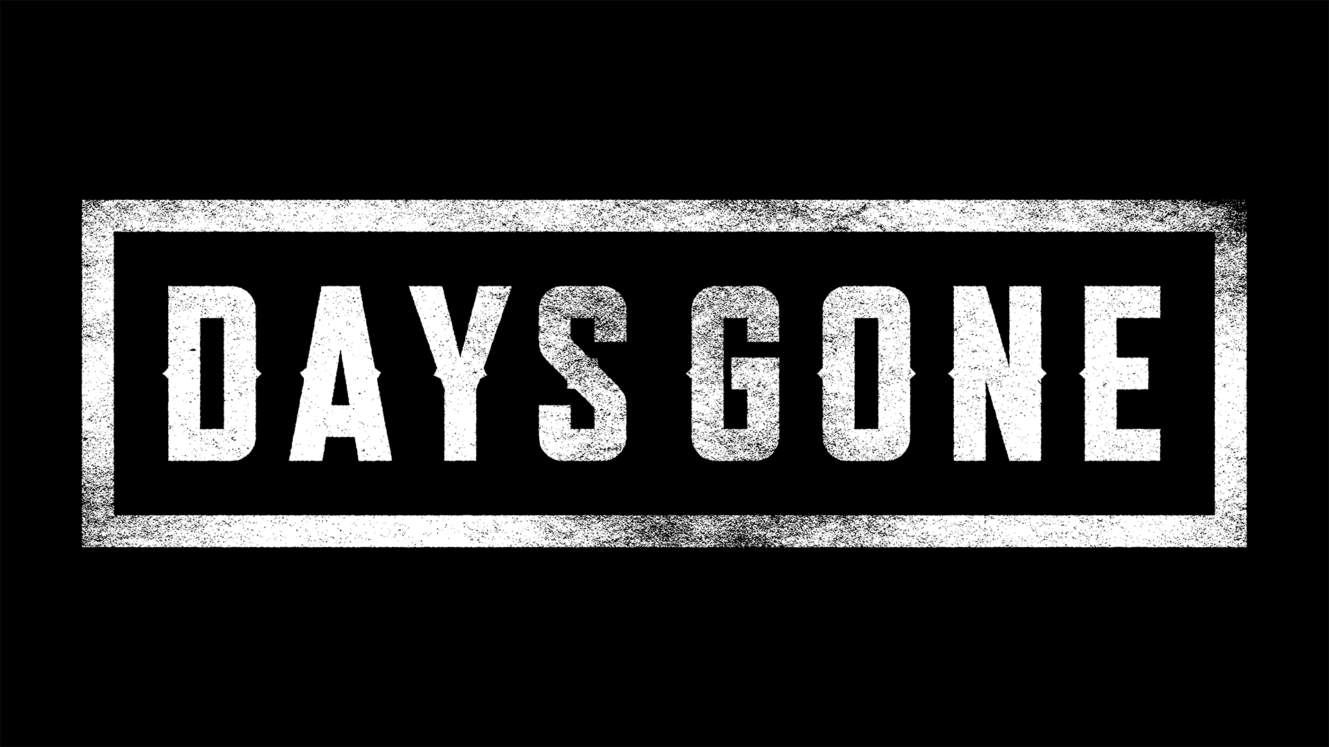 General 1920x1080 Days Gone video games typography black background simple background minimalism