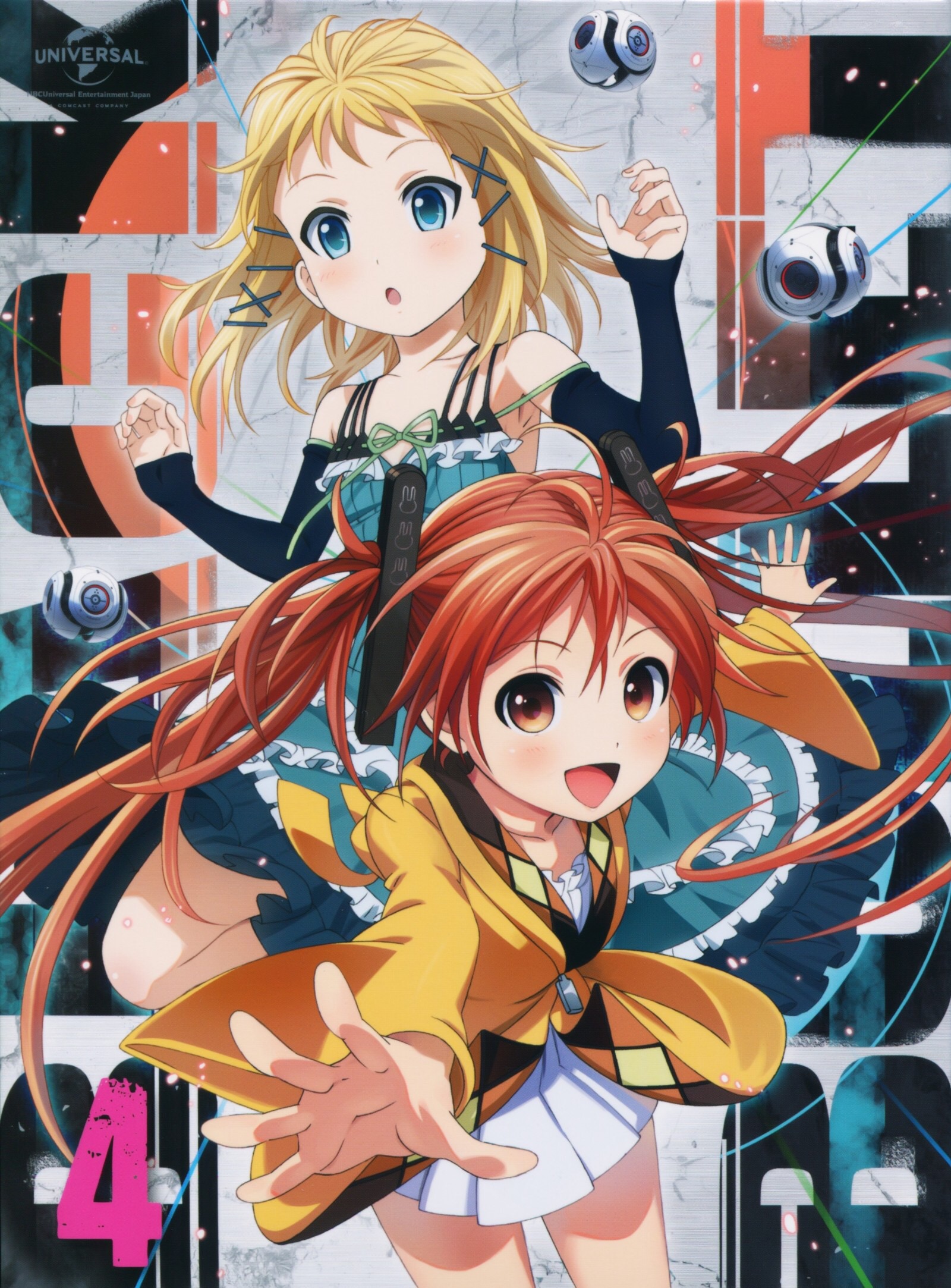 Anime 1600x2166 anime Black Bullet Tina Sprout Aihara Enju twintails anime girls blonde redhead