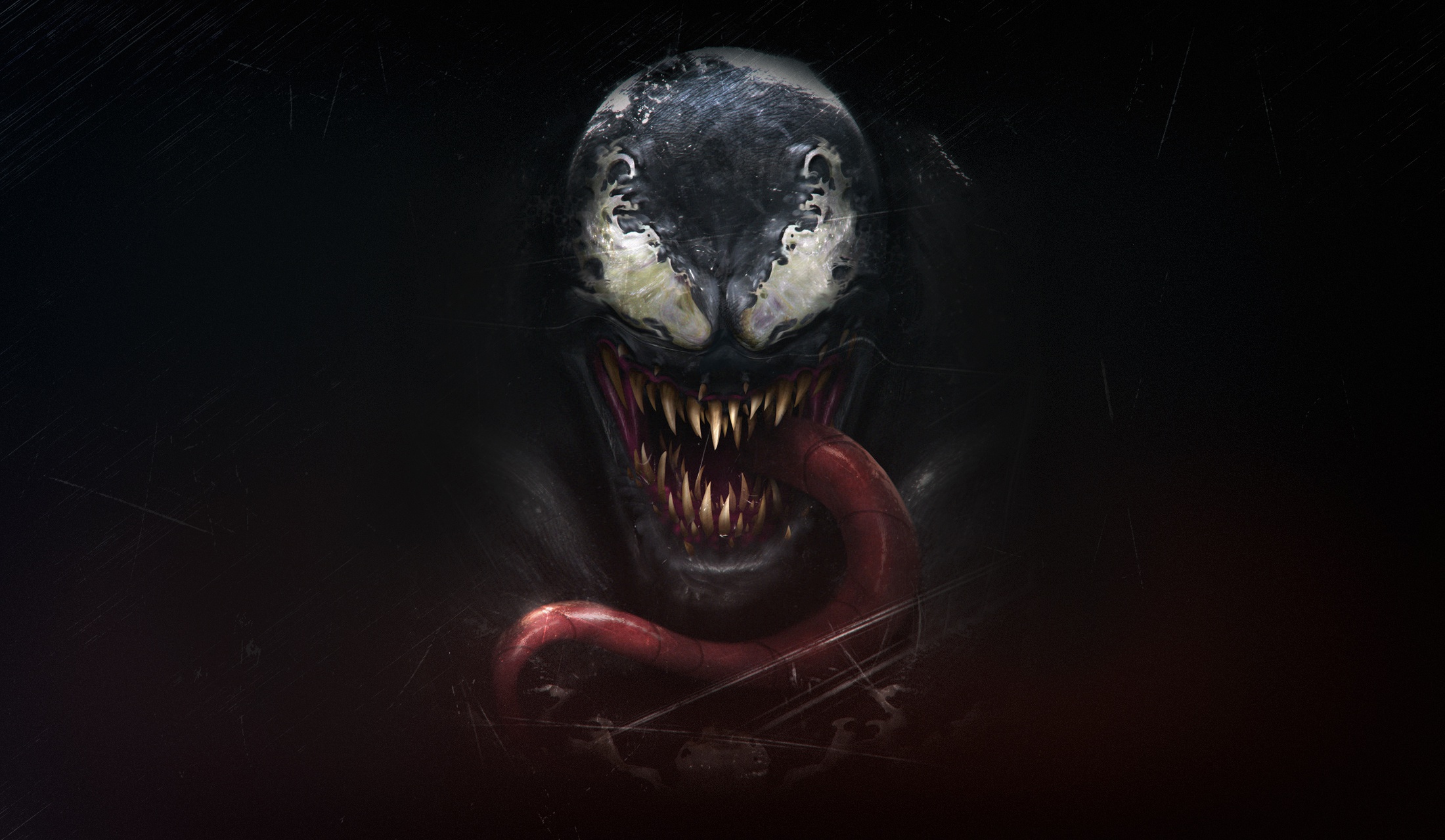 General 2200x1280 artwork dark Venom Marvel Comics