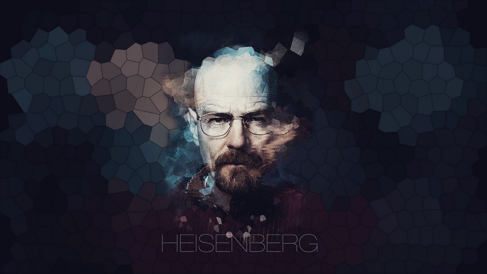 General 1600x900 face Breaking Bad Walter White text Heisenberg Bryan Cranston frontal view actor