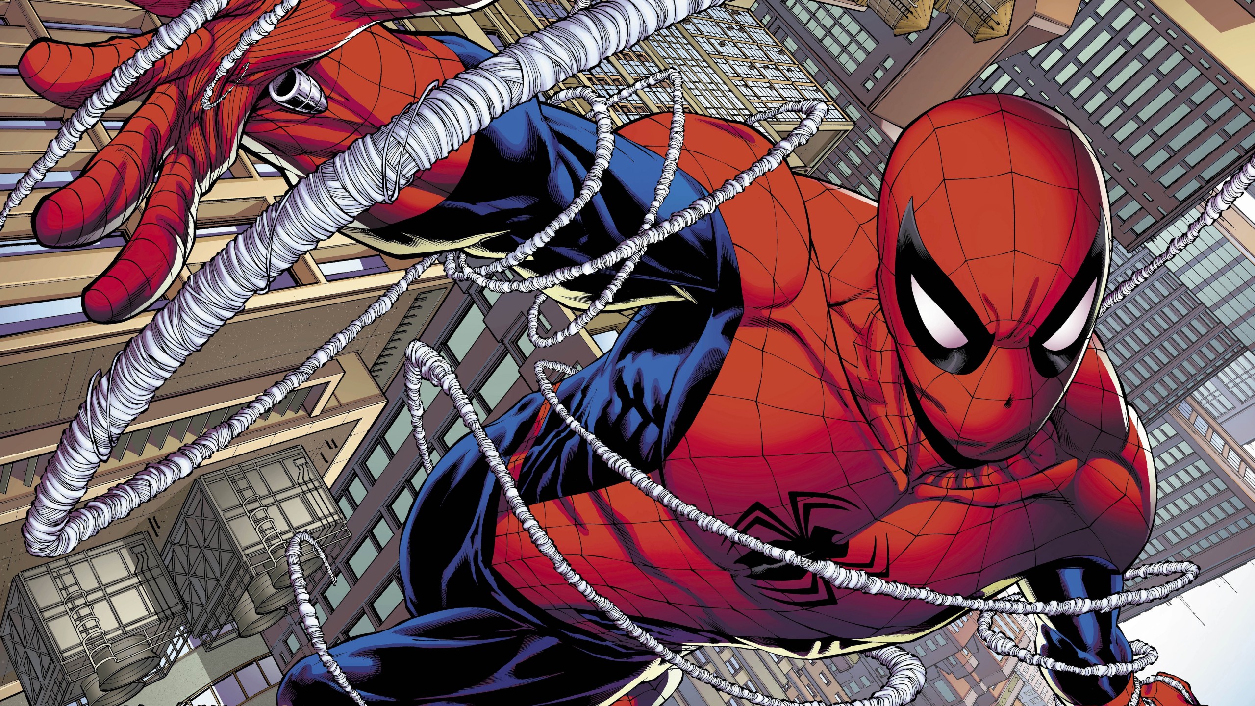 General 2560x1440 Spider-Man comics comic art artwork digital art Marvel Comics Peter Parker