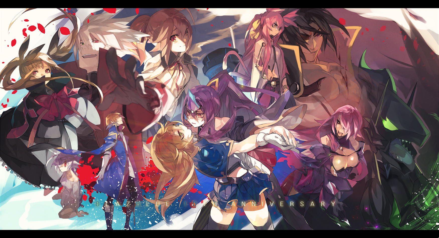 Anime Girls Anime Blazblue 1750x950 Wallpaper Wallhaven Cc