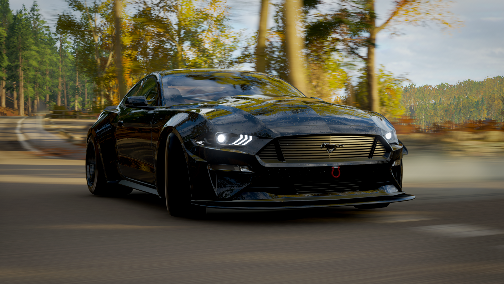General 1920x1080 Forza Horizon 4 Ford Mustang car racing video games Ford Mustang S550 Ford
