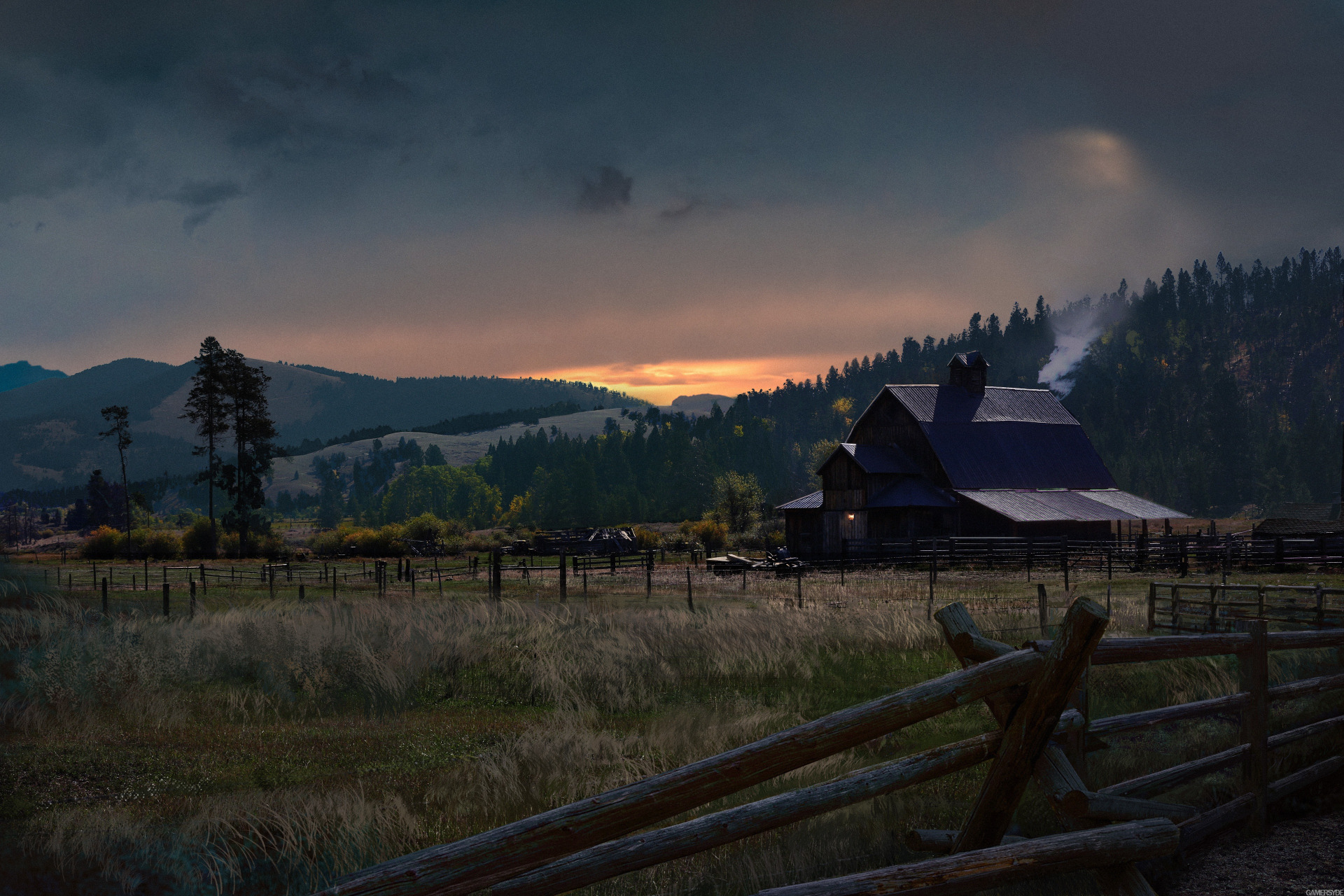 General 1920x1280 Ubisoft Far Cry Far Cry 5 screen shot sunset video games landscape mountains