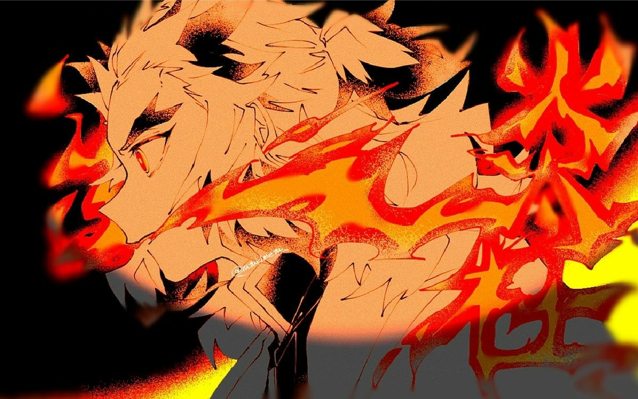 HD wallpaper anime Avatar glowing eyes anime girls fire  Wallpaper  Flare