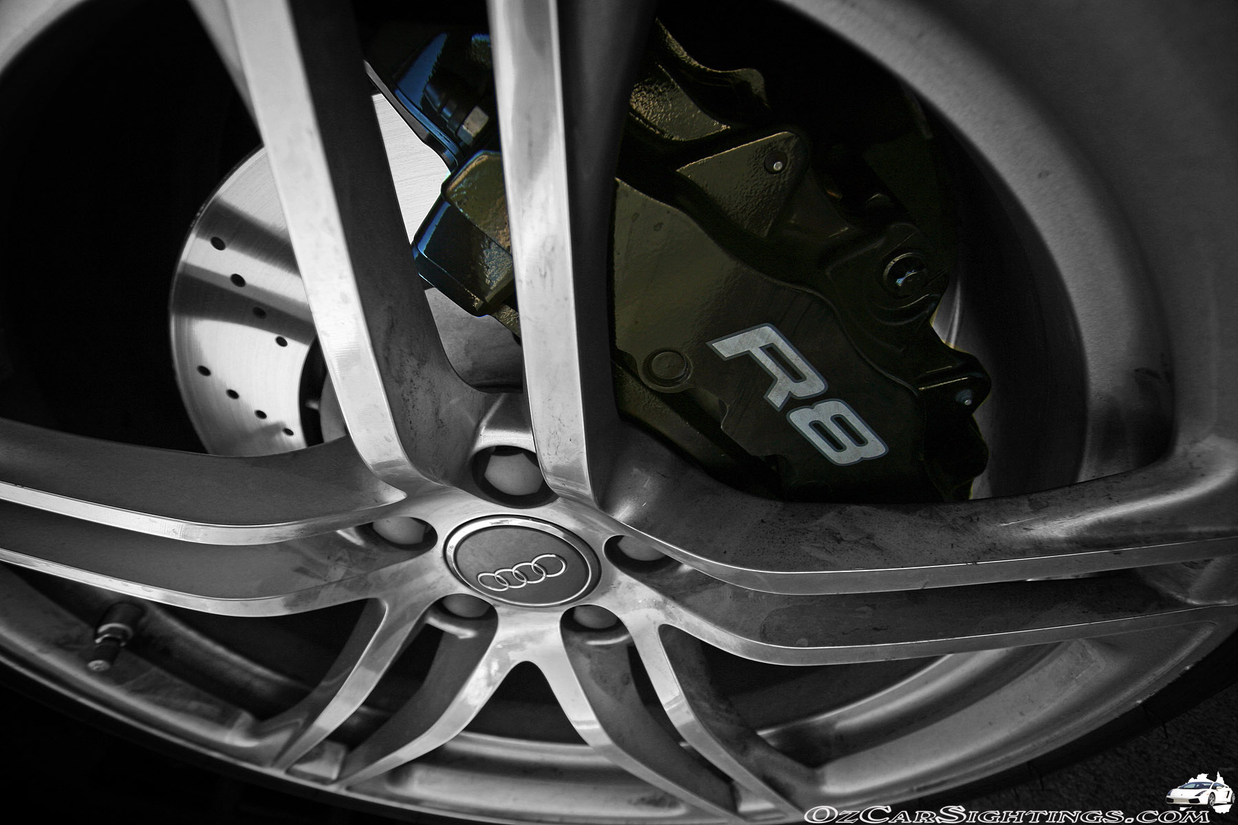 General 1800x1200 car Audi R8 wheels brakes high angle Audi German cars Volkswagen Group