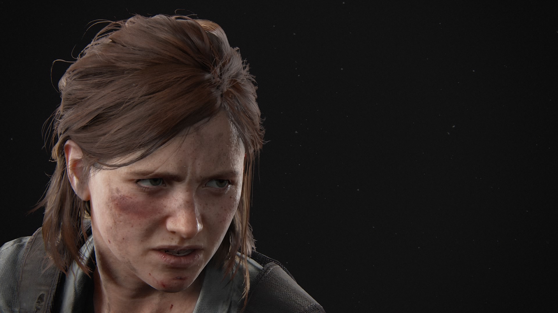 General 1920x1080 The Last of Us 2 PlayStation 4 Ellie Williams Naughty Dog video game girls video games women brunette black background simple background video game characters