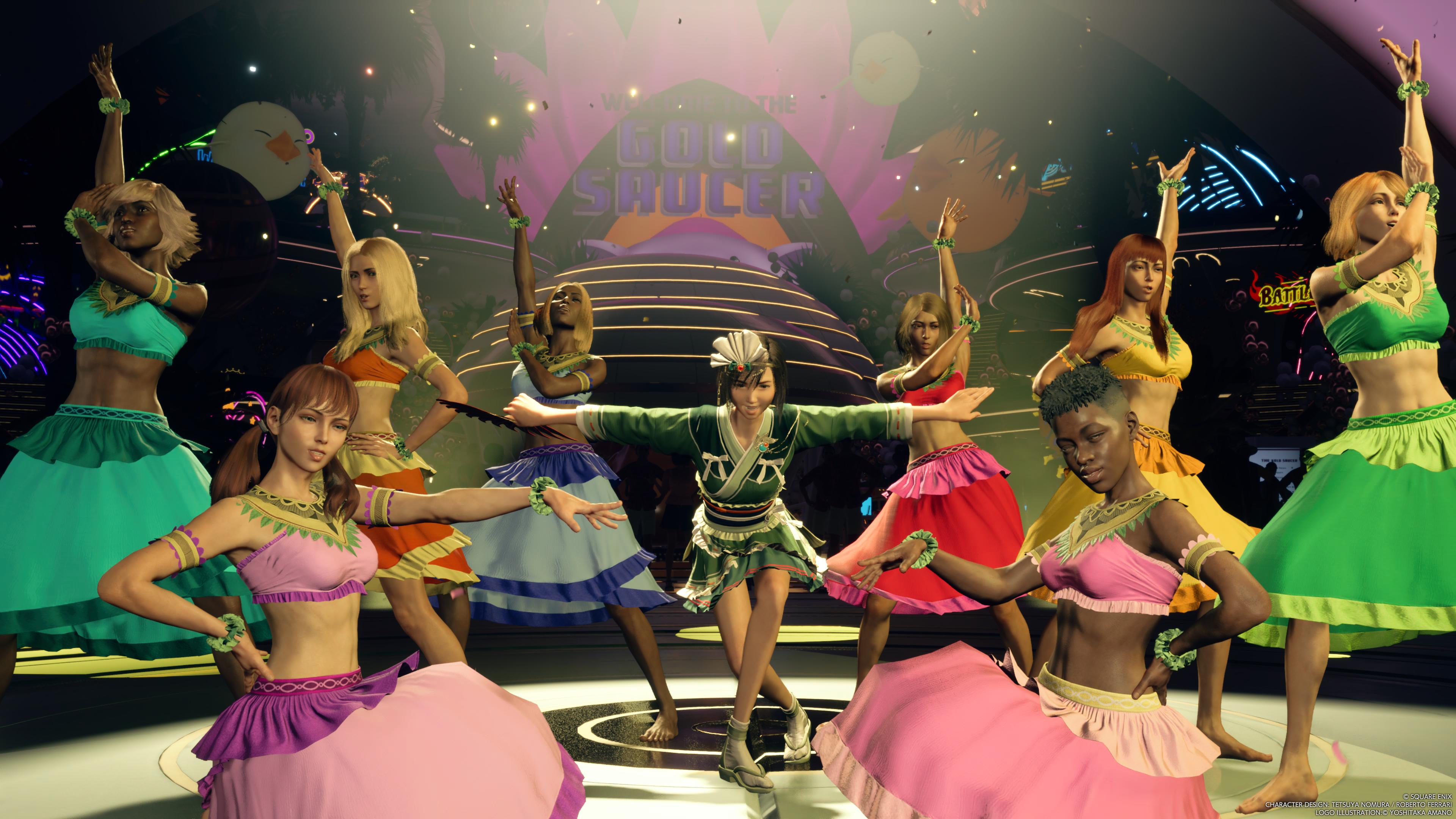 General 3840x2160 Final Fantasy VII: Rebirth Yuffie Kisaragi CGI video game girls