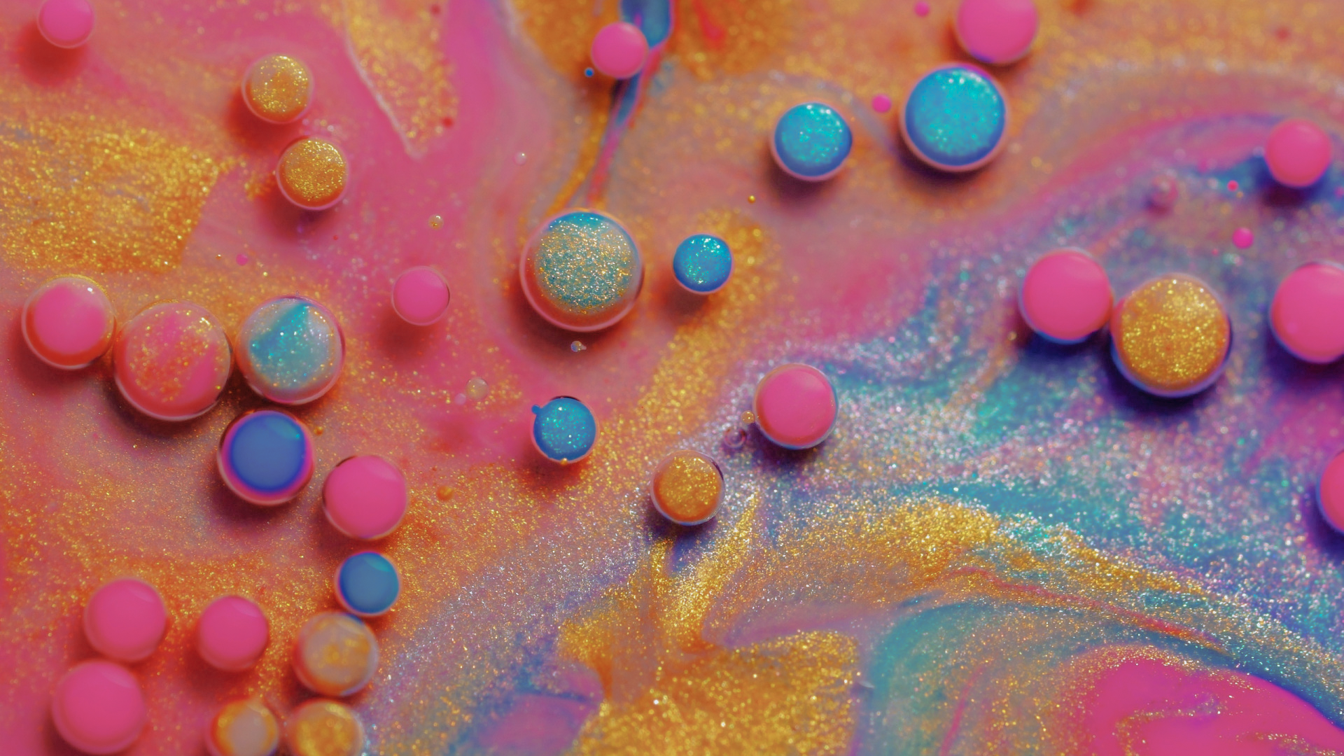 General 1920x1080 ball colorful glitter abstract