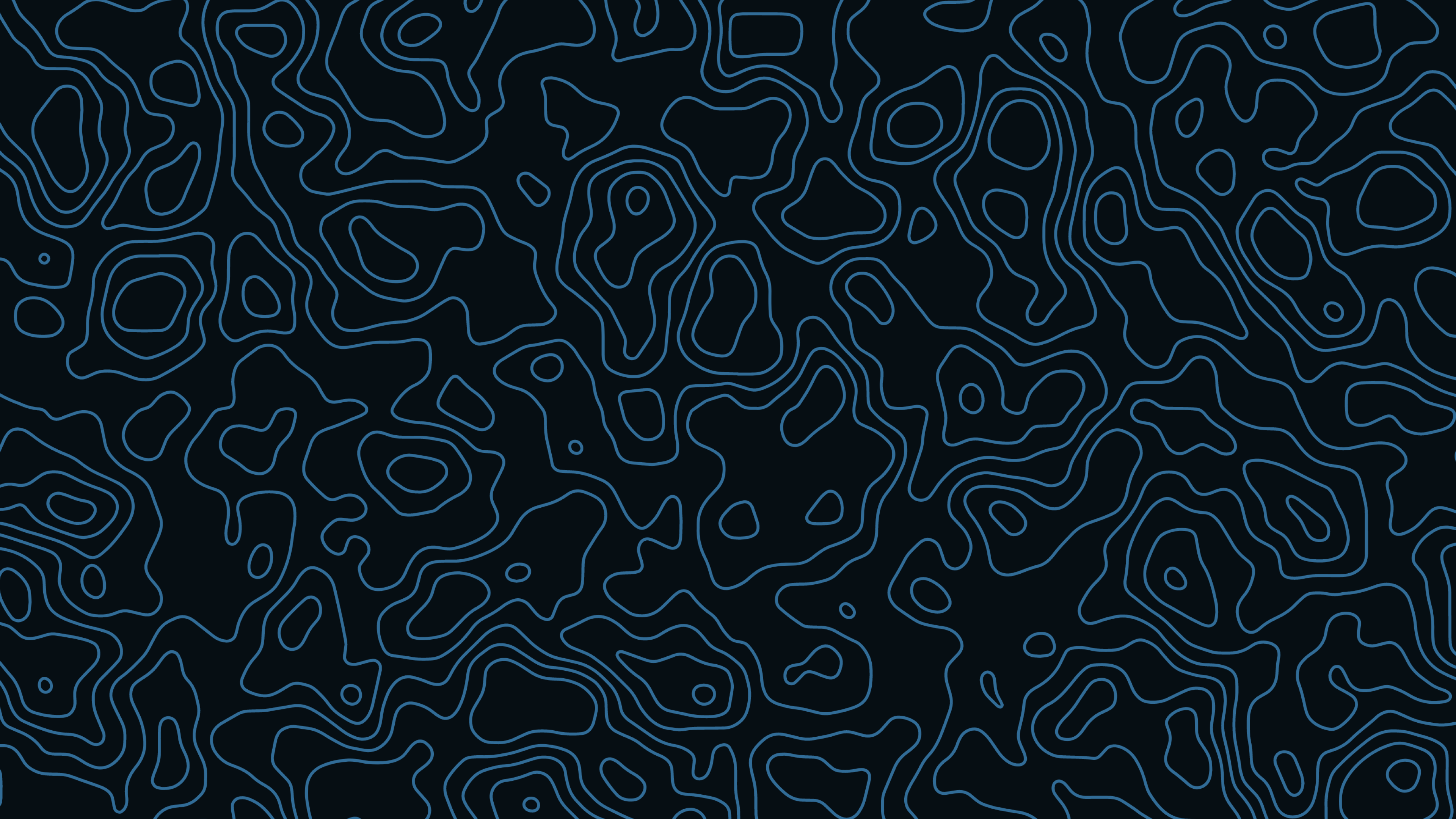 General 3840x2160 topography line art simple background blue dark background abstract minimalism digital art
