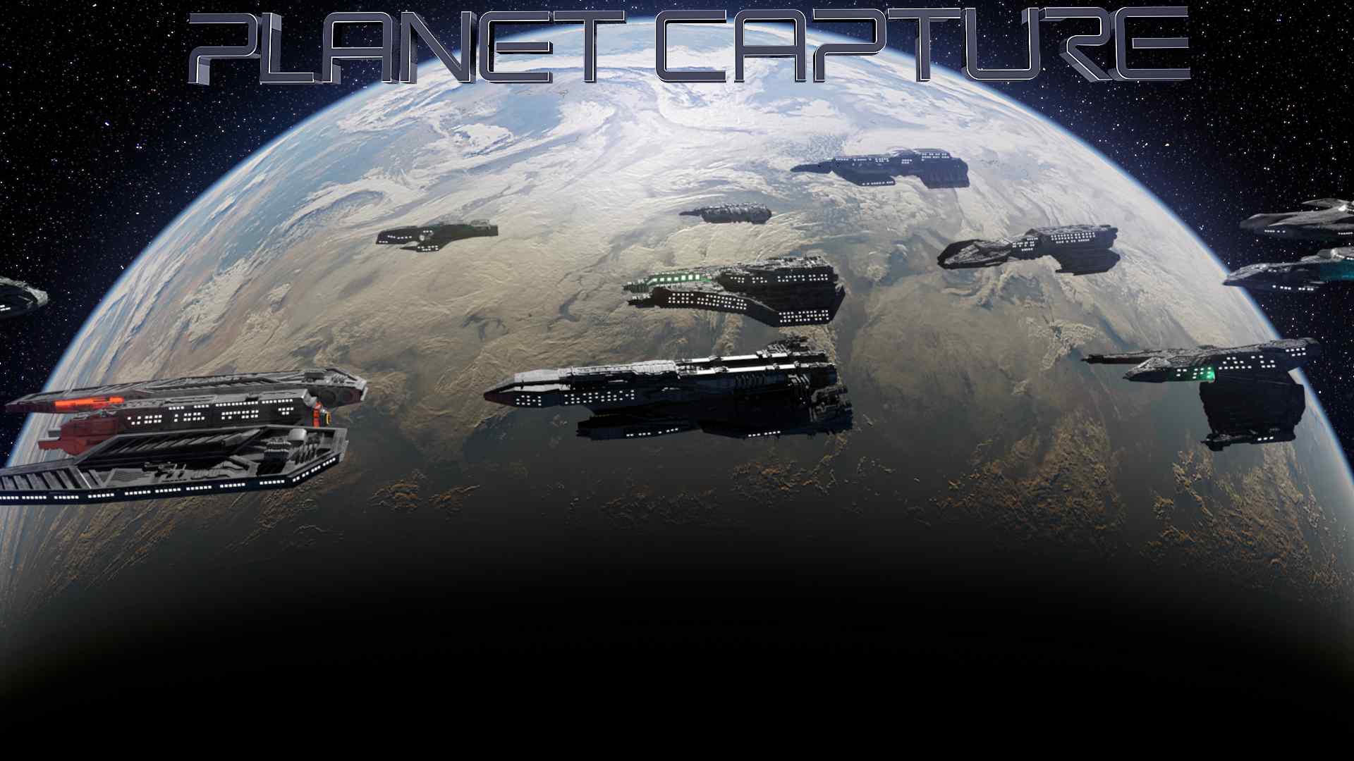 General 1920x1080 Planet Capture space planet Battleships spaceship ship DITOGAMES stars video games video game art